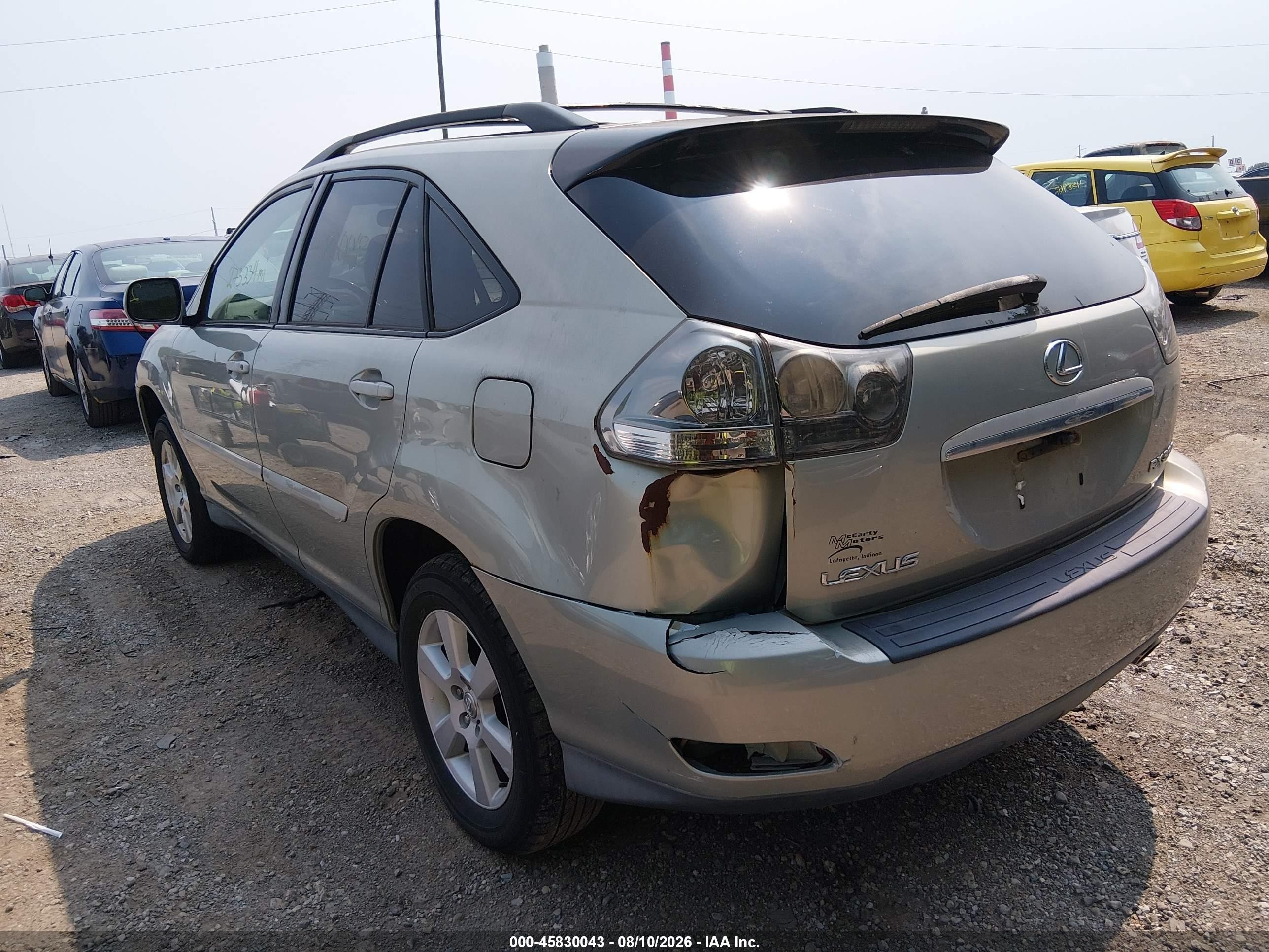 2005 Lexus Rx 330   Silver vin: 2T2HA31U65C072462