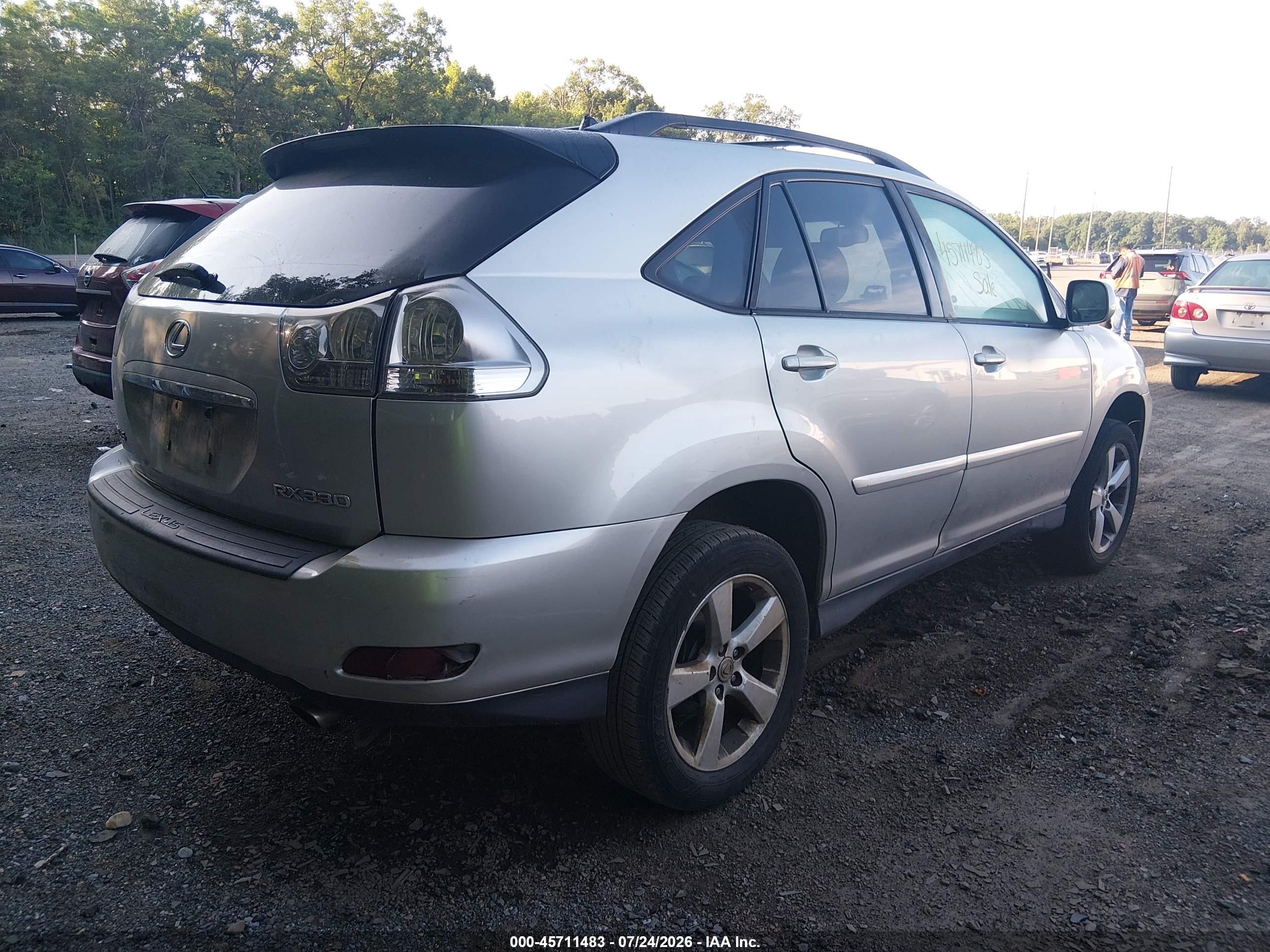 2005 Lexus Rx 330   Серебряный vin: 2T2HA31U65C084417