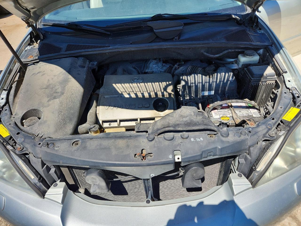 2006 Lexus Rx 330 Silver vin: 2T2HA31U66C093829