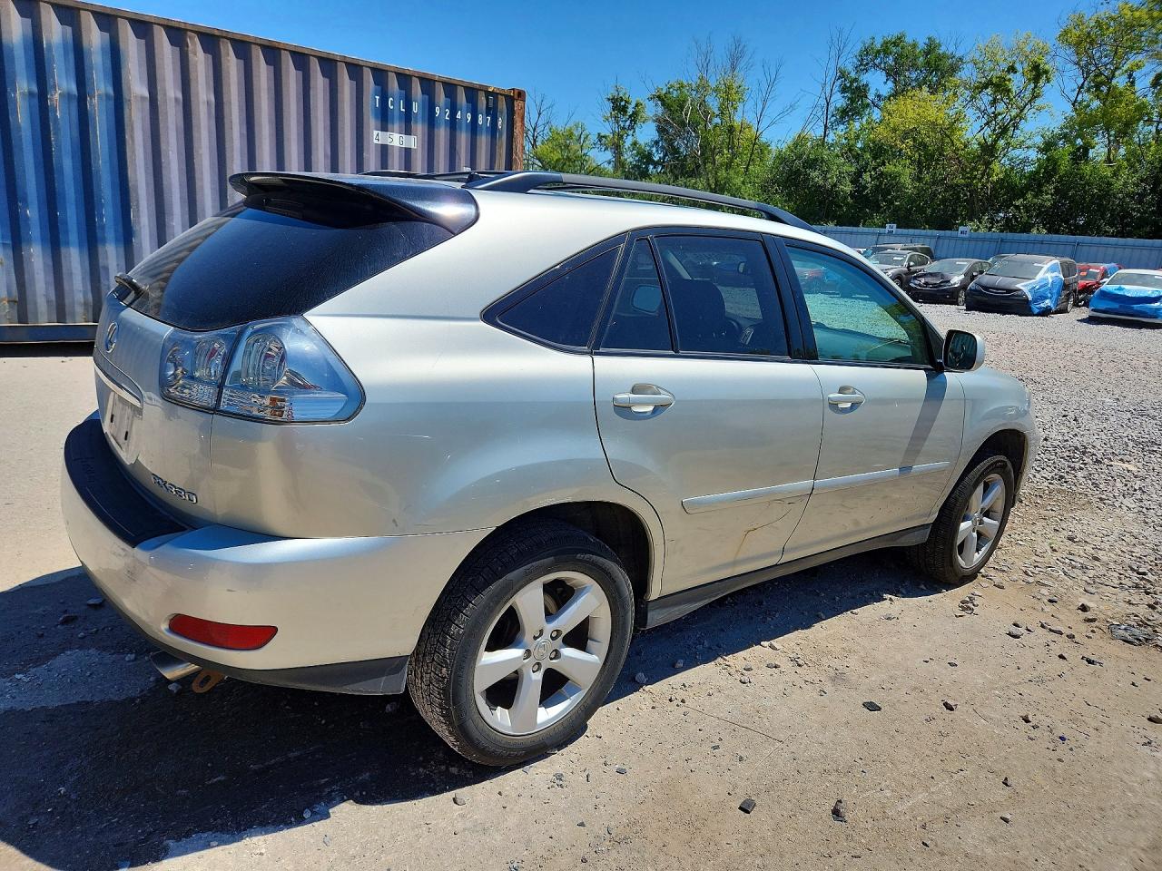 2006 Lexus Rx 330 Silver vin: 2T2HA31U66C093829