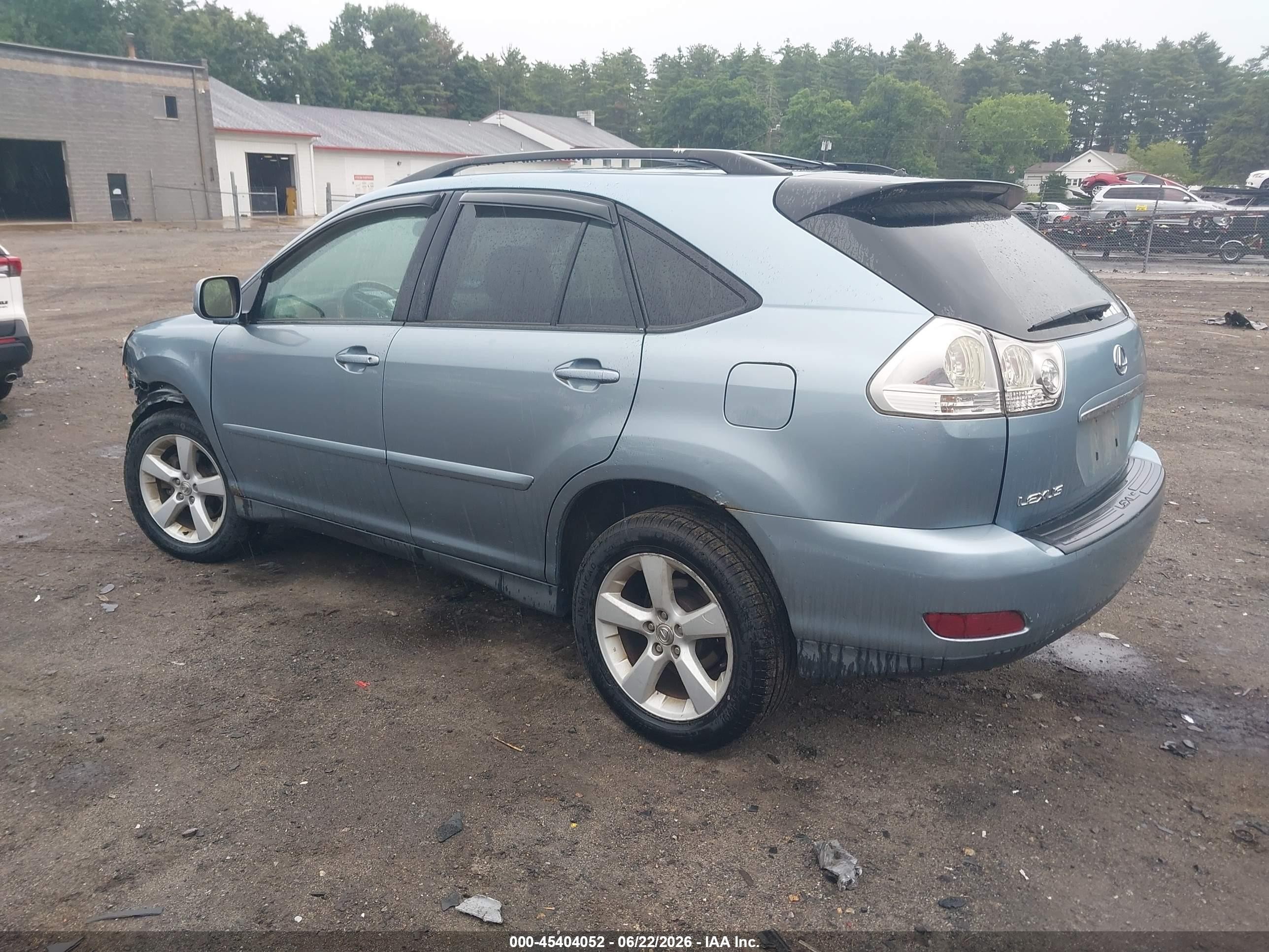 2006 Lexus Rx 330   Blue vin: 2T2HA31U66C105283