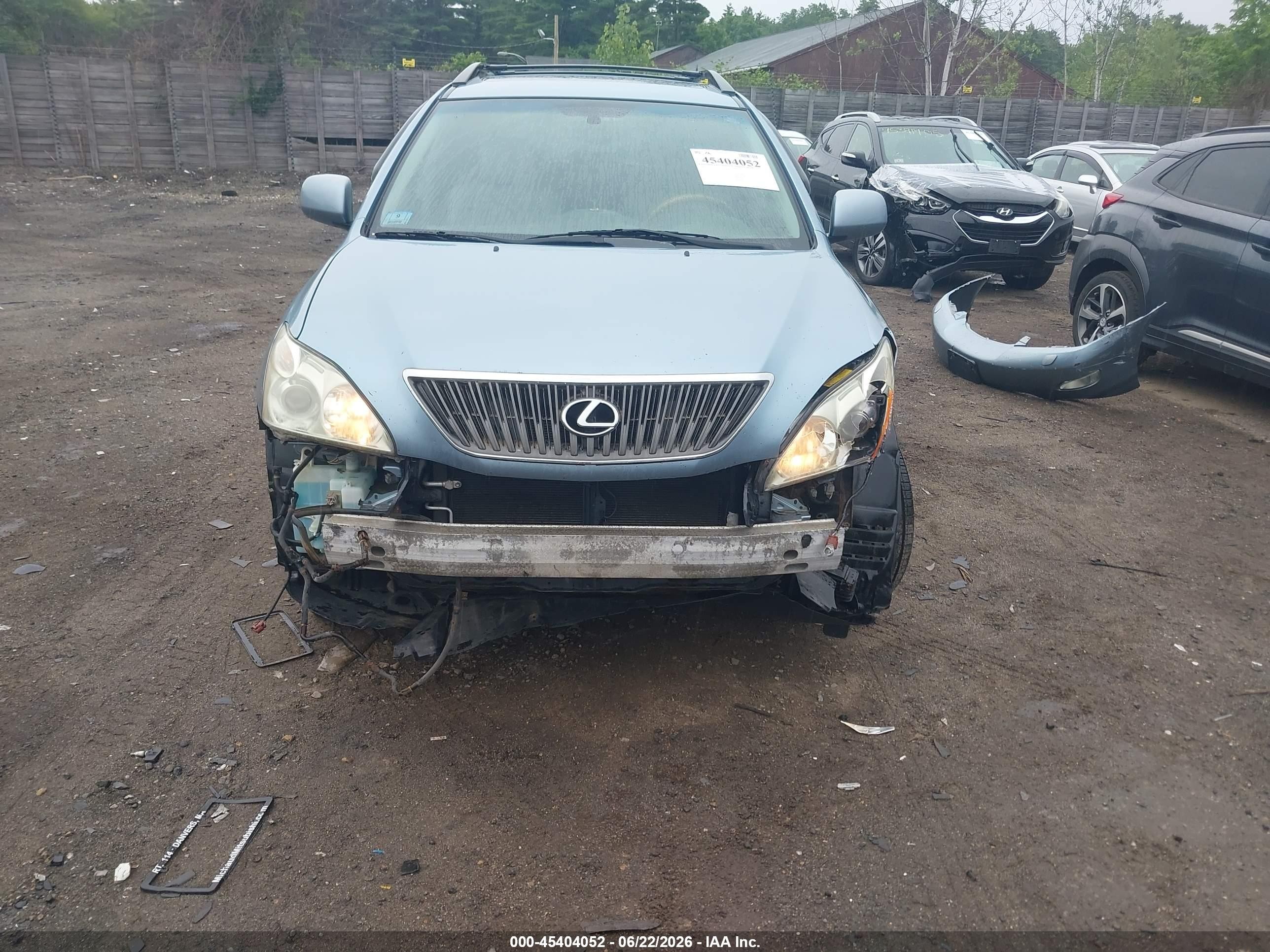 2006 Lexus Rx 330   Blue vin: 2T2HA31U66C105283