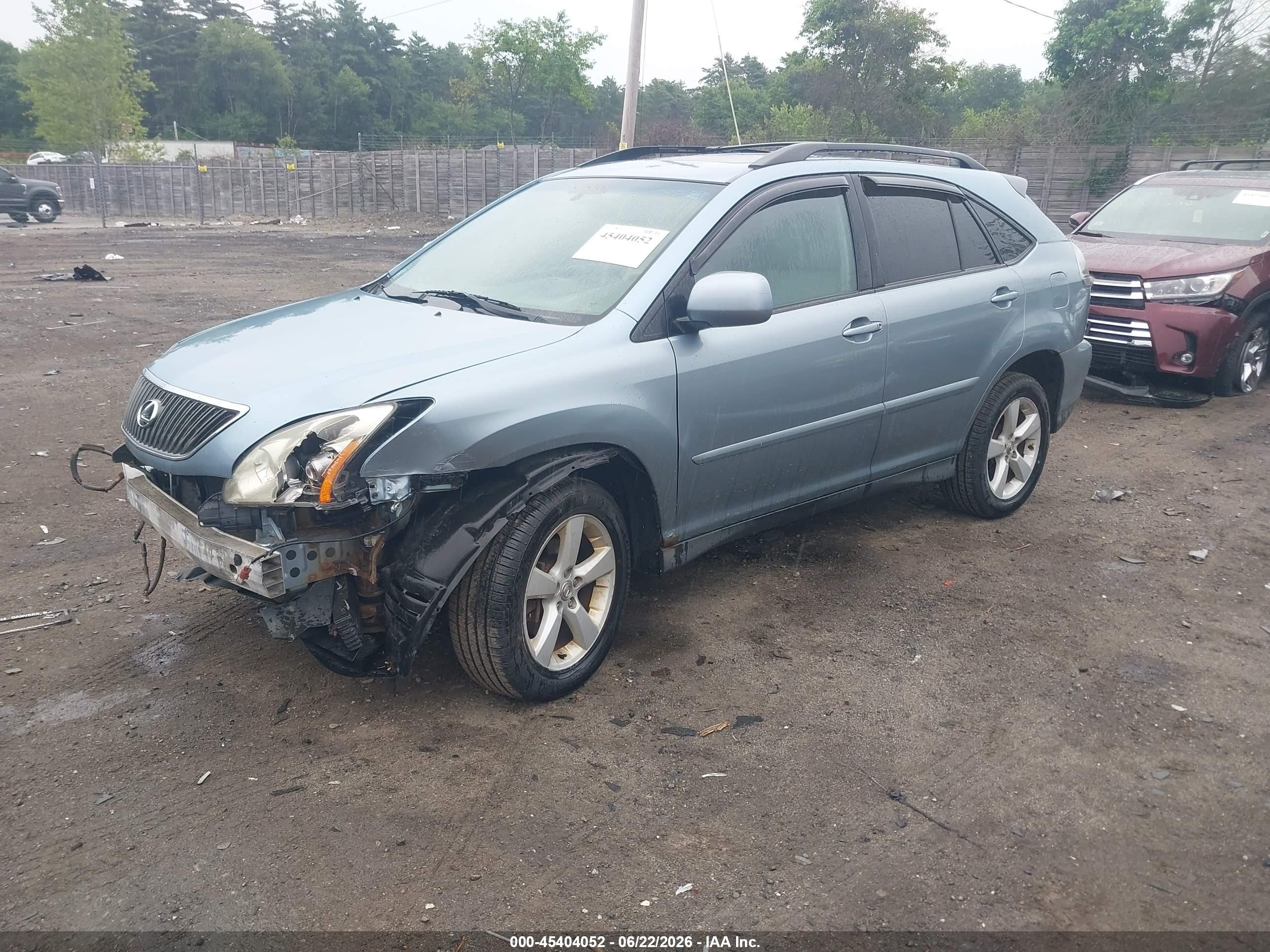 2006 Lexus Rx 330   Blue vin: 2T2HA31U66C105283
