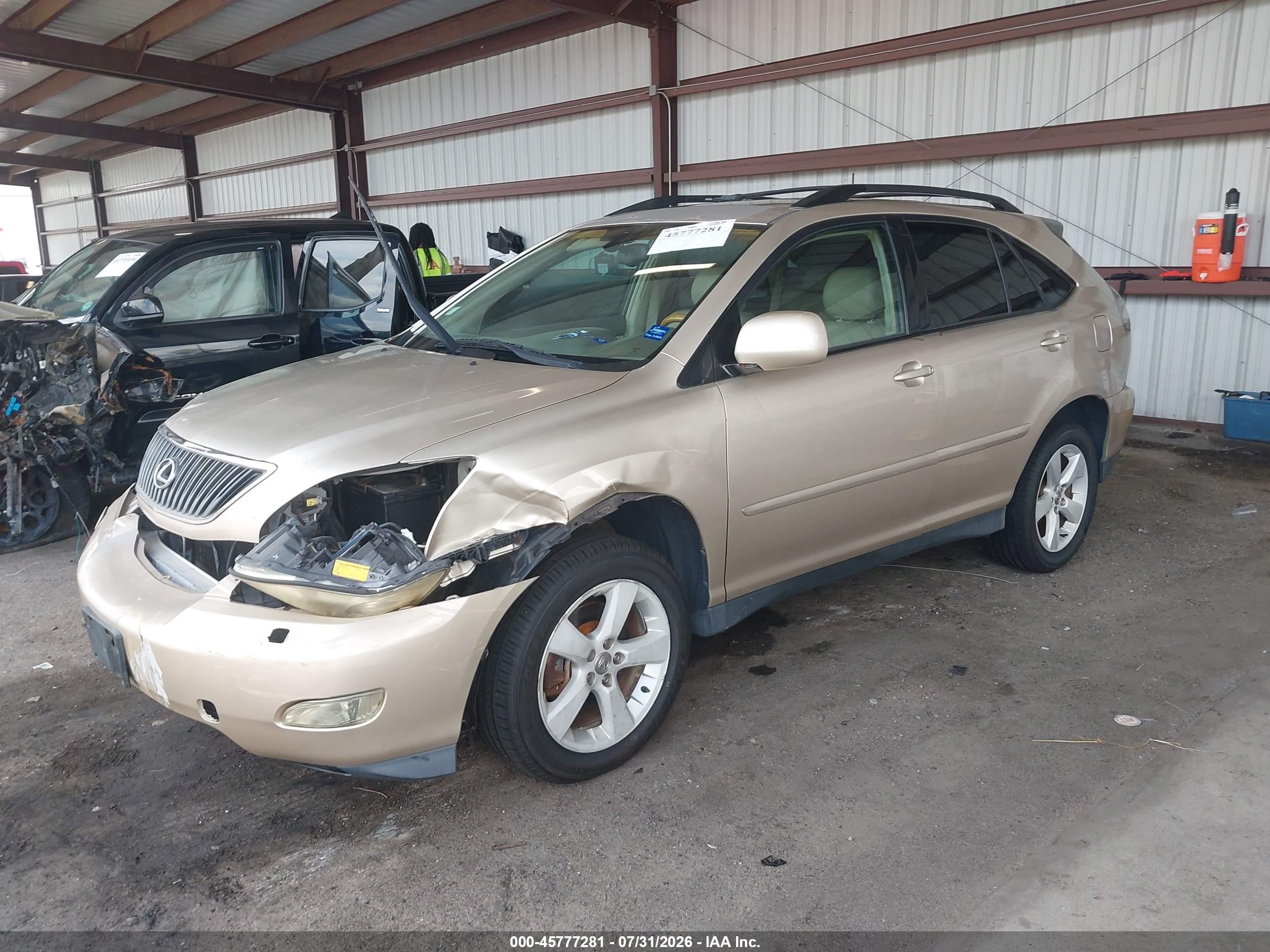 2004 Lexus Rx 330   Champagne vin: 2T2HA31U74C003049