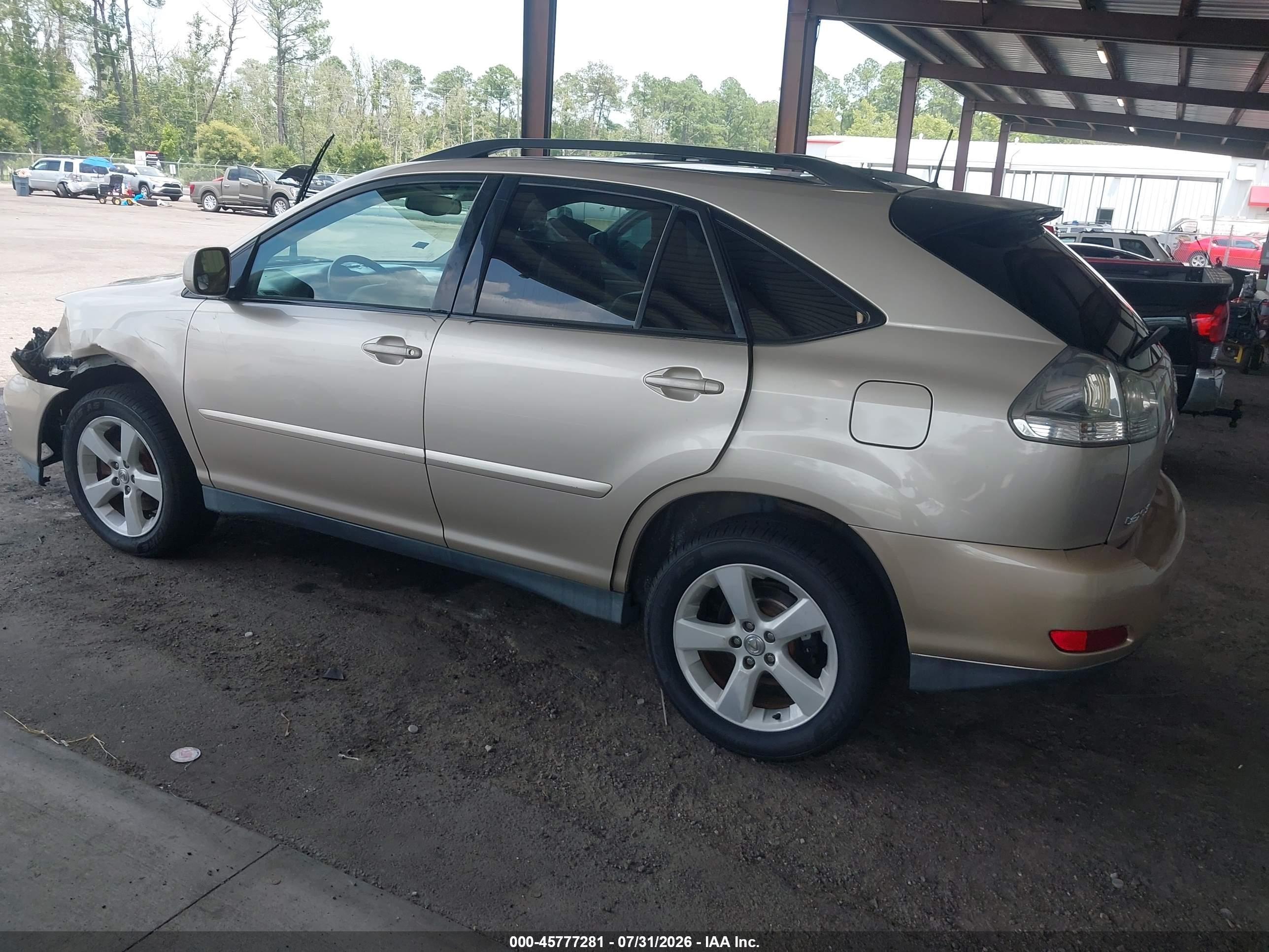 2004 Lexus Rx 330   Champagne vin: 2T2HA31U74C003049