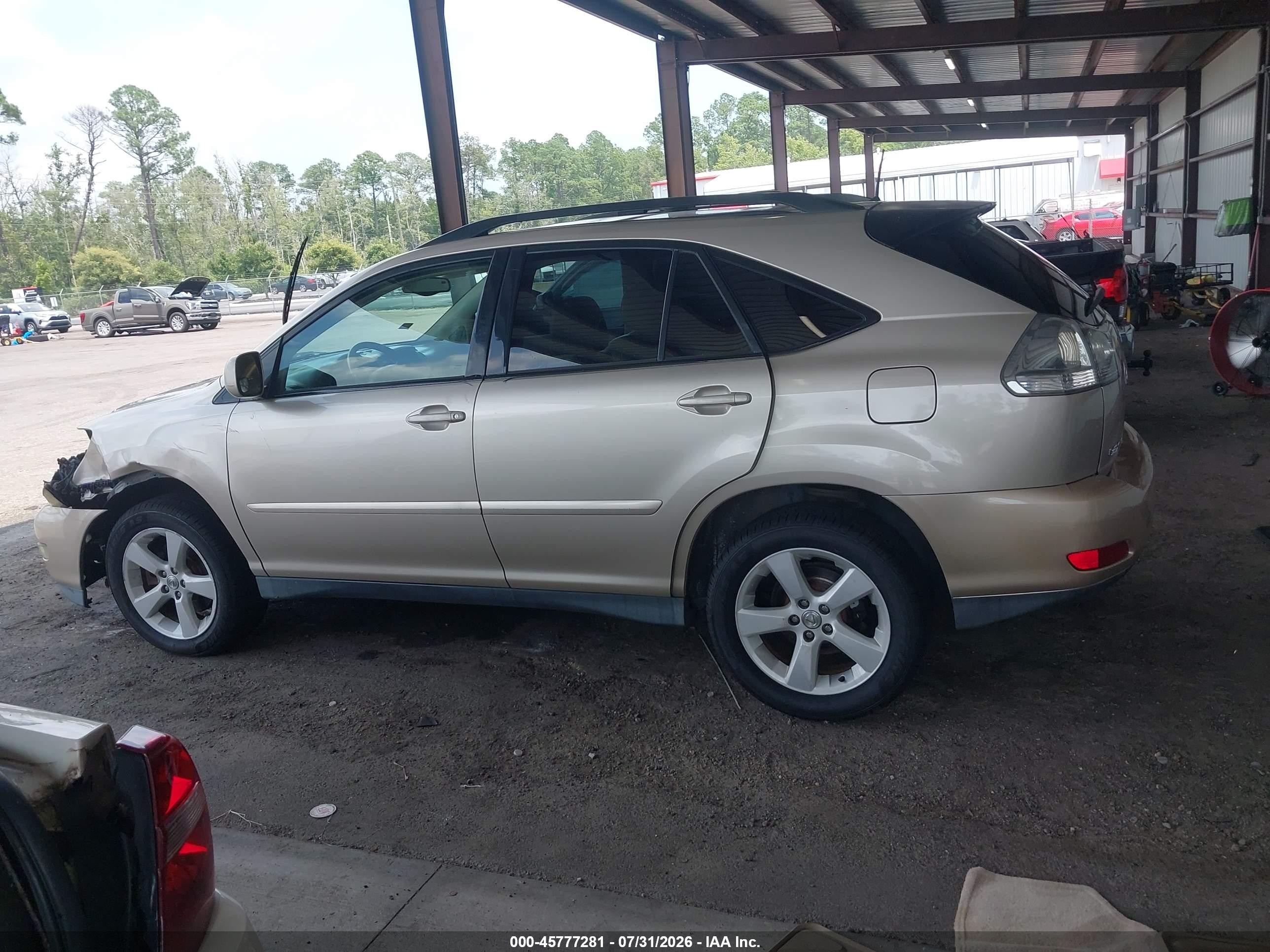 2004 Lexus Rx 330   Champagne vin: 2T2HA31U74C003049