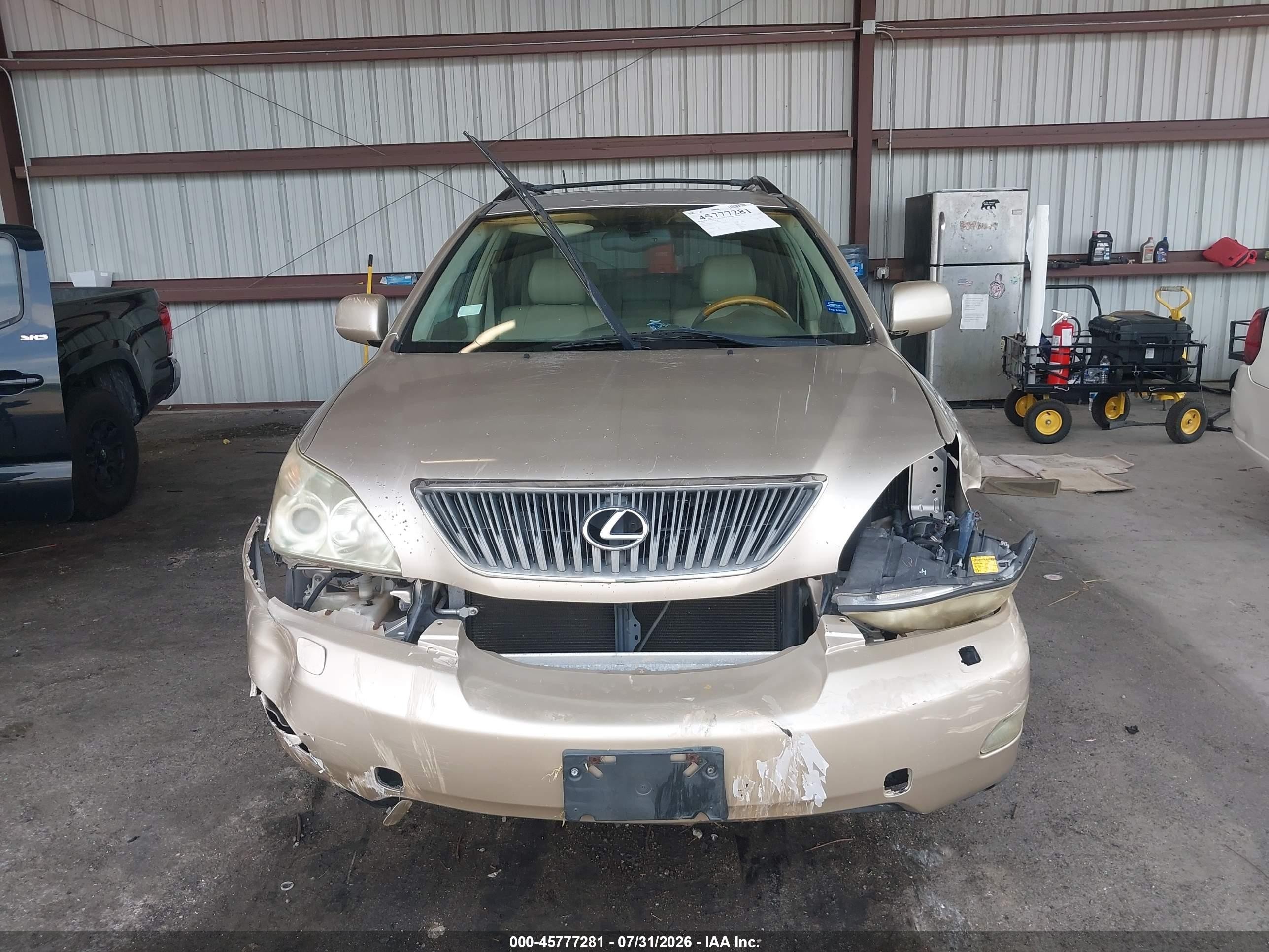 2004 Lexus Rx 330   Champagne vin: 2T2HA31U74C003049