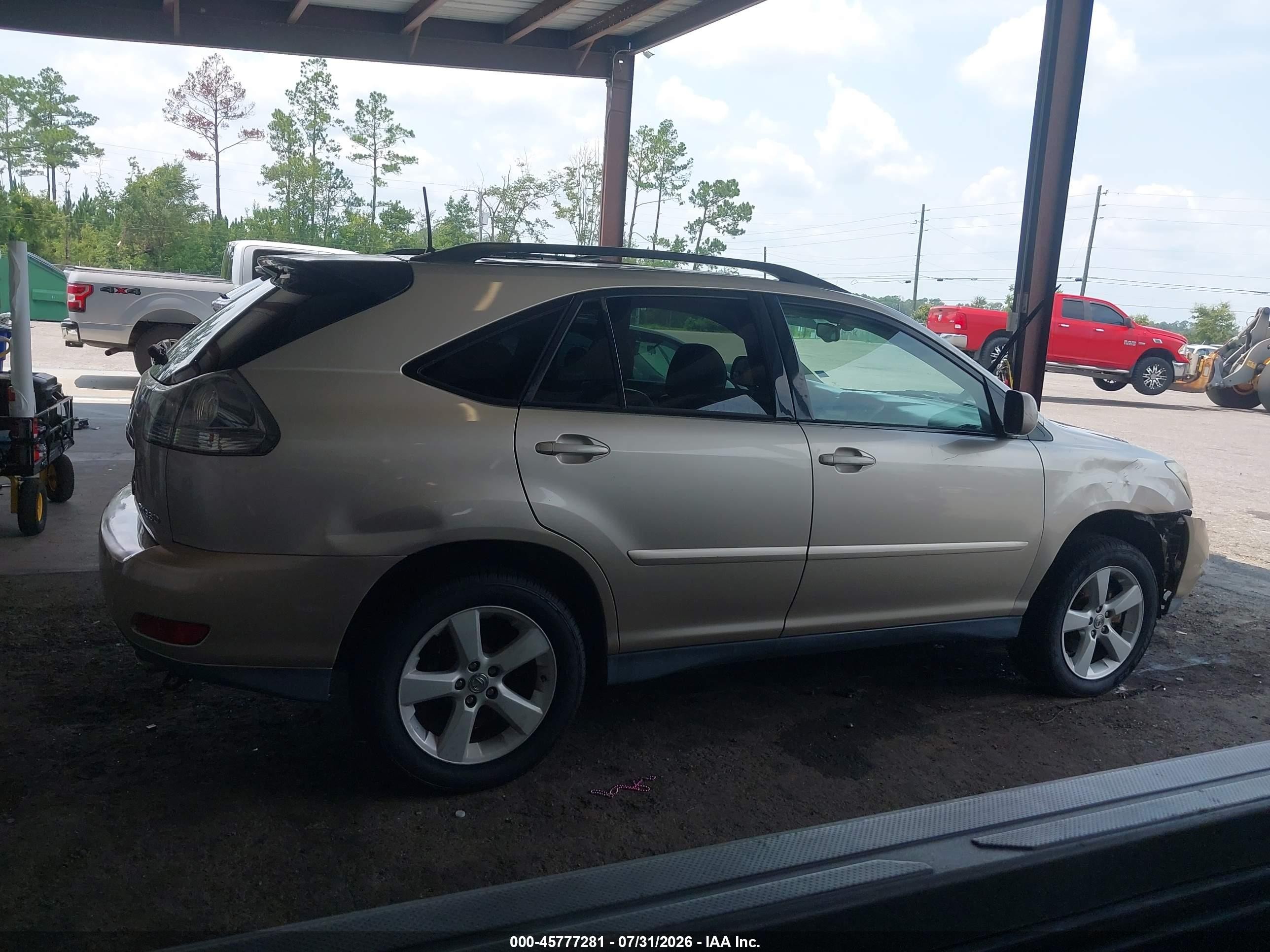 2004 Lexus Rx 330   Champagne vin: 2T2HA31U74C003049