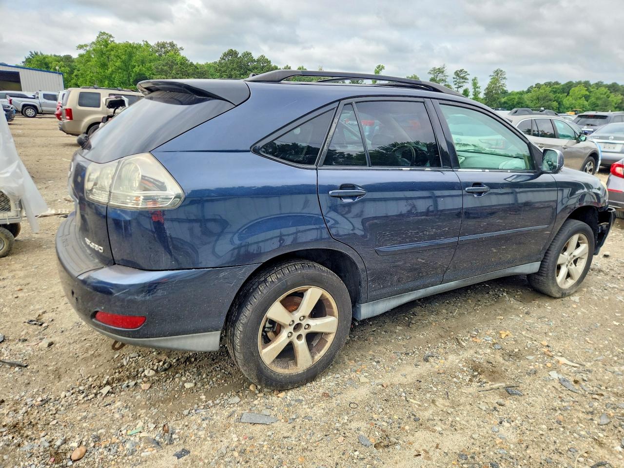 2004 Lexus Rx 330 Blue vin: 2T2HA31U74C007859