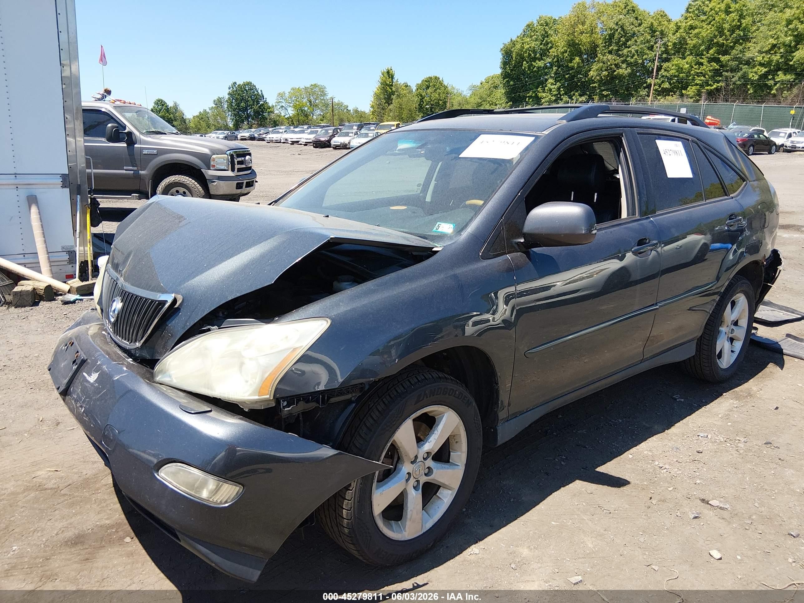 2004 Lexus Rx 330   Gray vin: 2T2HA31U74C018599