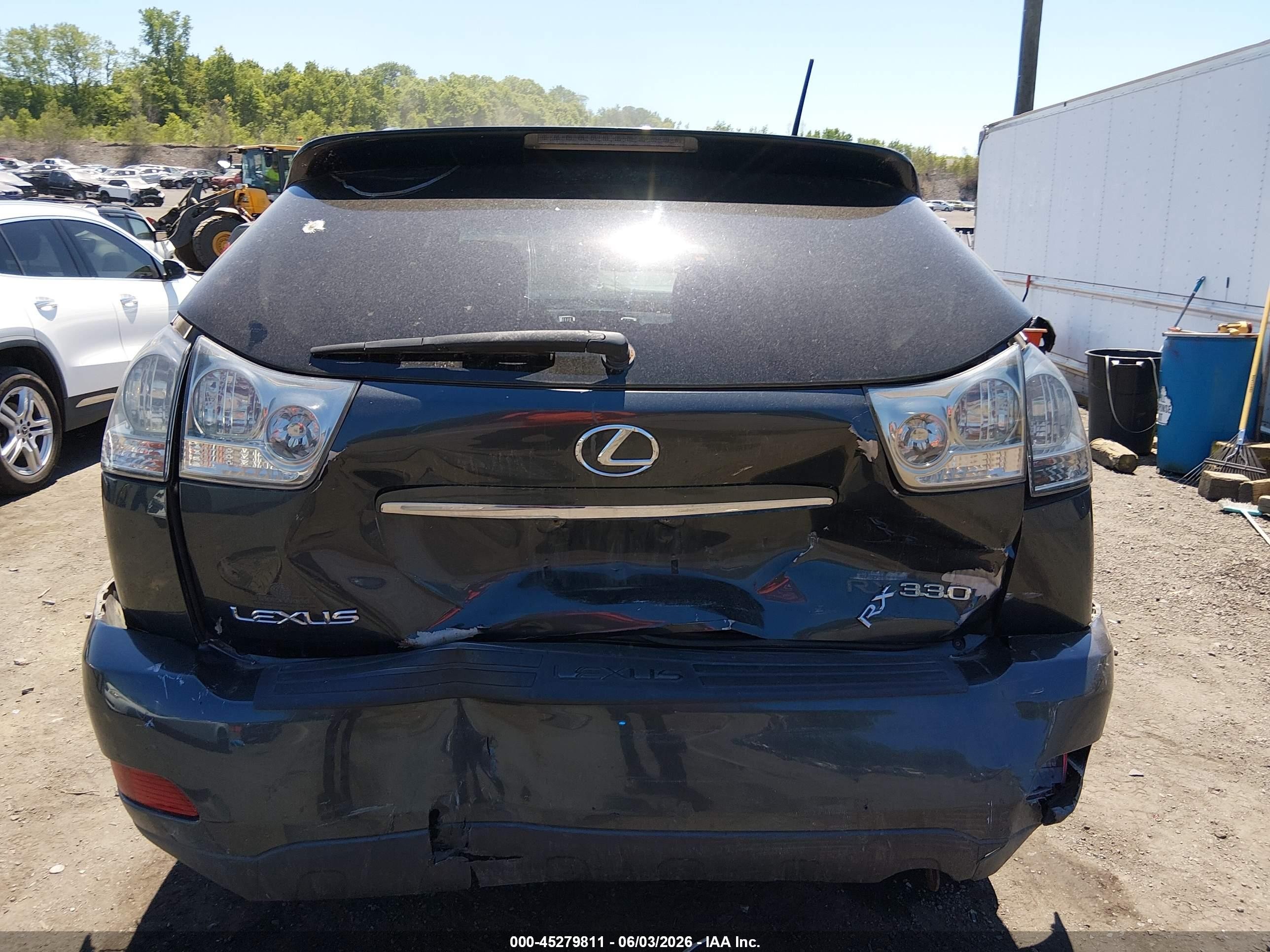 2004 Lexus Rx 330   Gray vin: 2T2HA31U74C018599