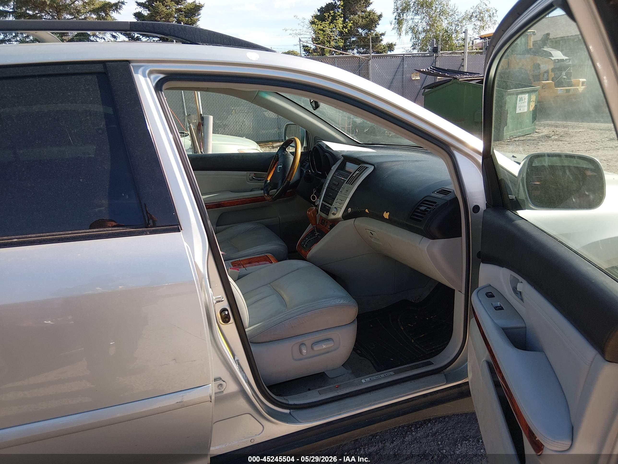 2004 Lexus Rx 330 Silver vin: 2T2HA31U74C020465