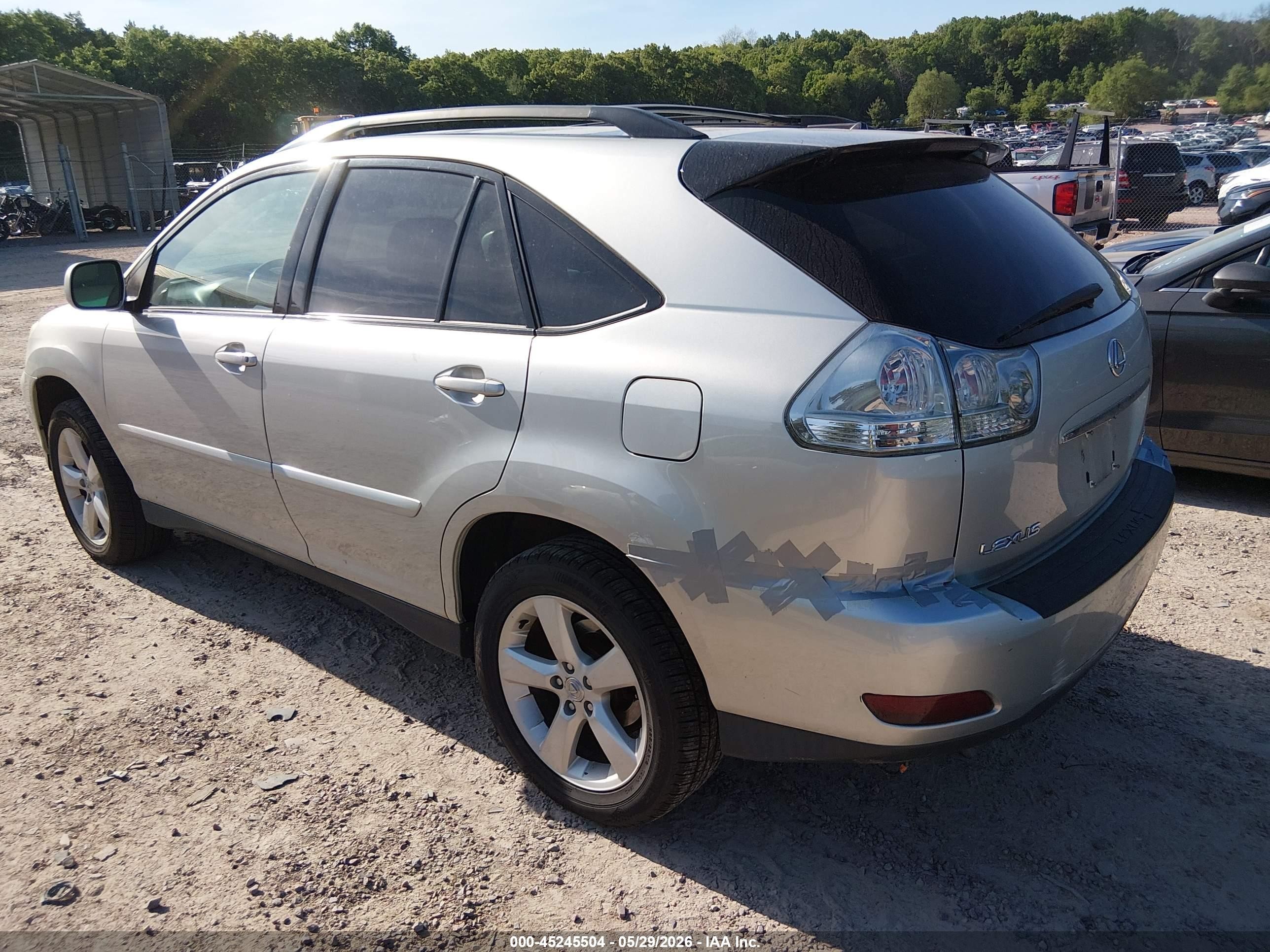 2004 Lexus Rx 330 Silver vin: 2T2HA31U74C020465