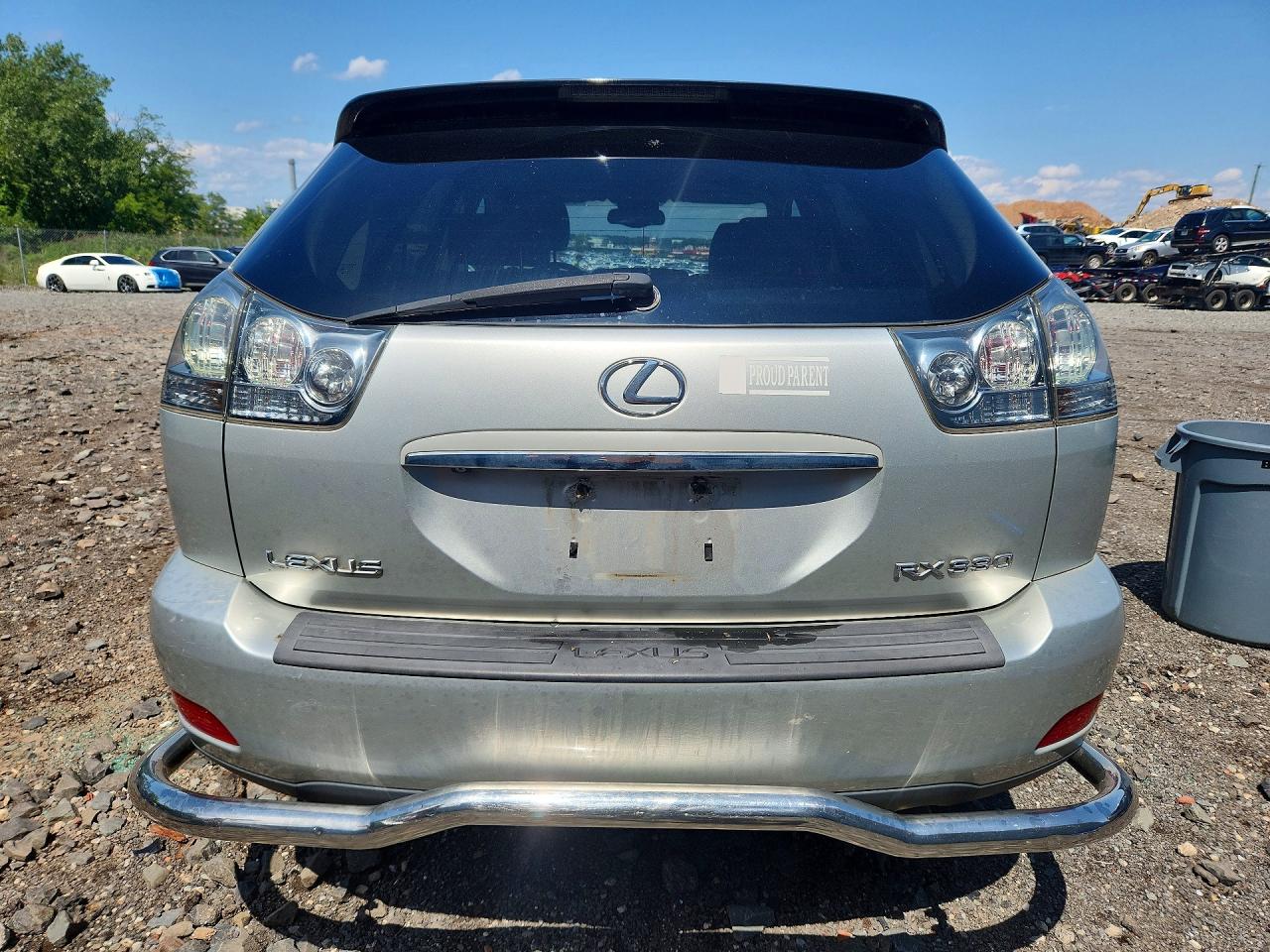 2004 Lexus Rx 330 Silver vin: 2T2HA31U74C025617