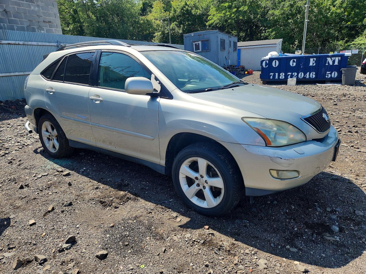 2004 Lexus Rx 330 Silver vin: 2T2HA31U74C025617