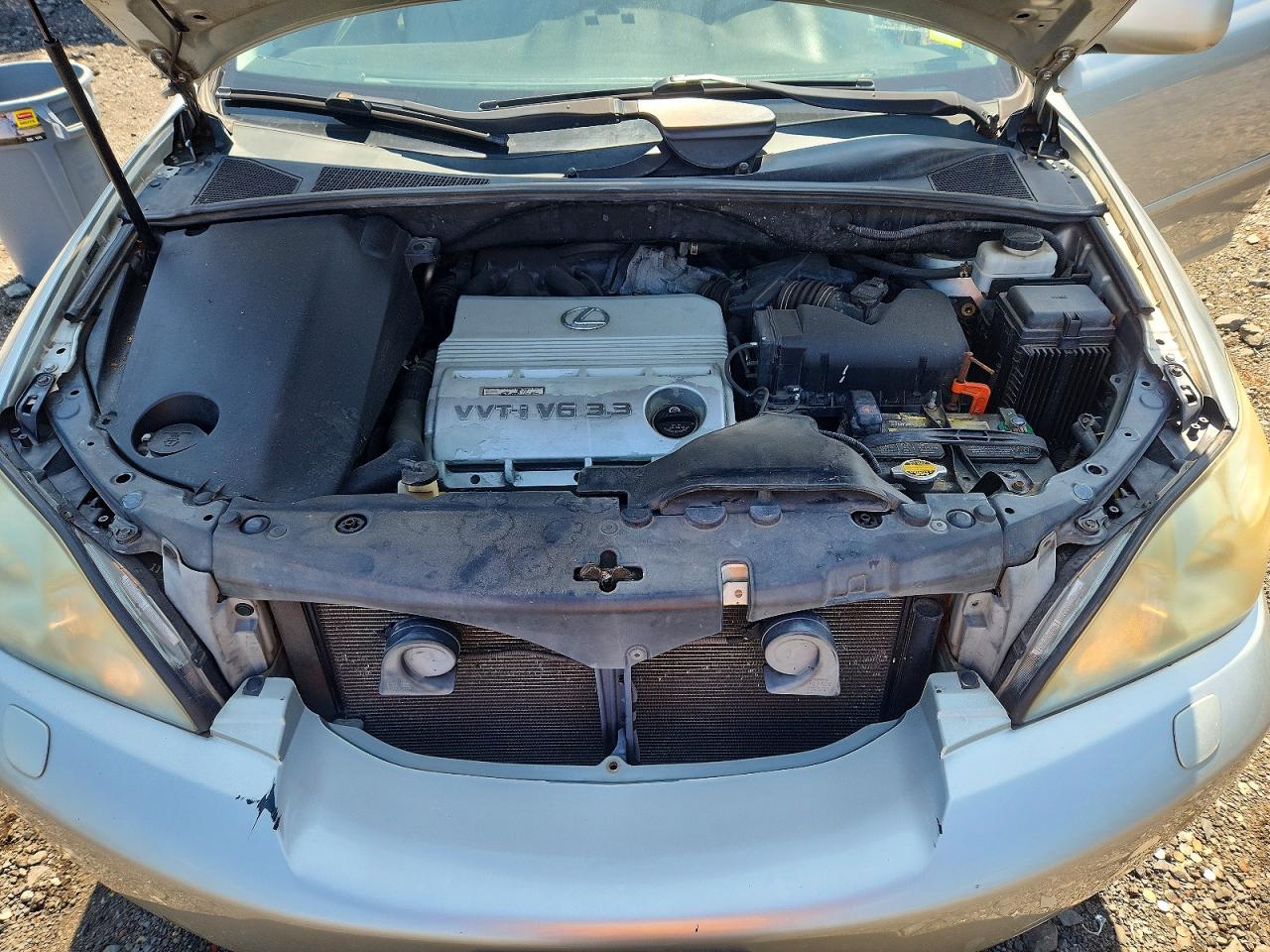 2004 Lexus Rx 330 Silver vin: 2T2HA31U74C025617