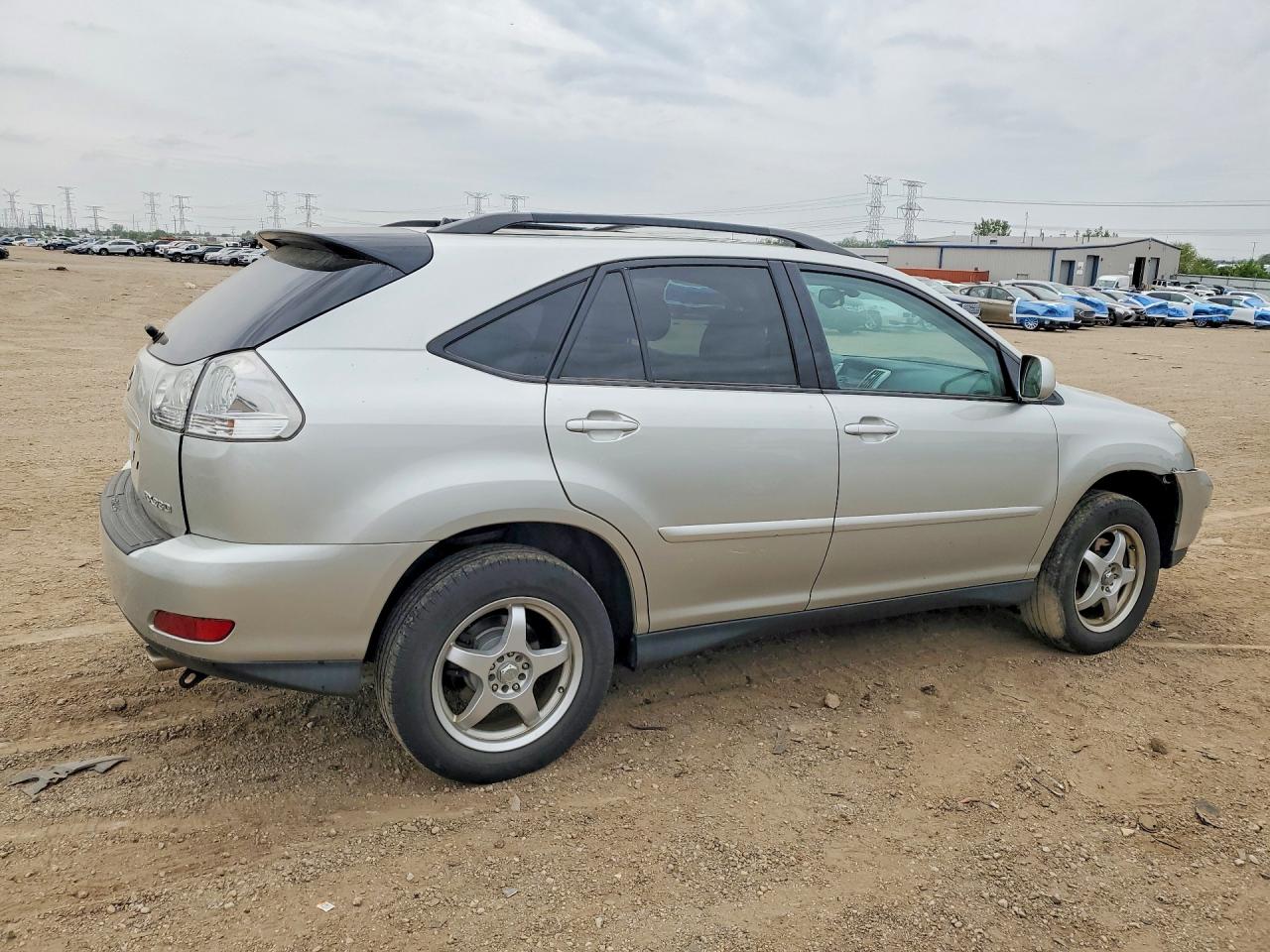 2004 Lexus Rx 330 Silver vin: 2T2HA31U74C035872