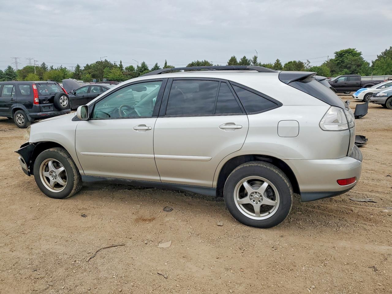 2004 Lexus Rx 330 Silver vin: 2T2HA31U74C035872