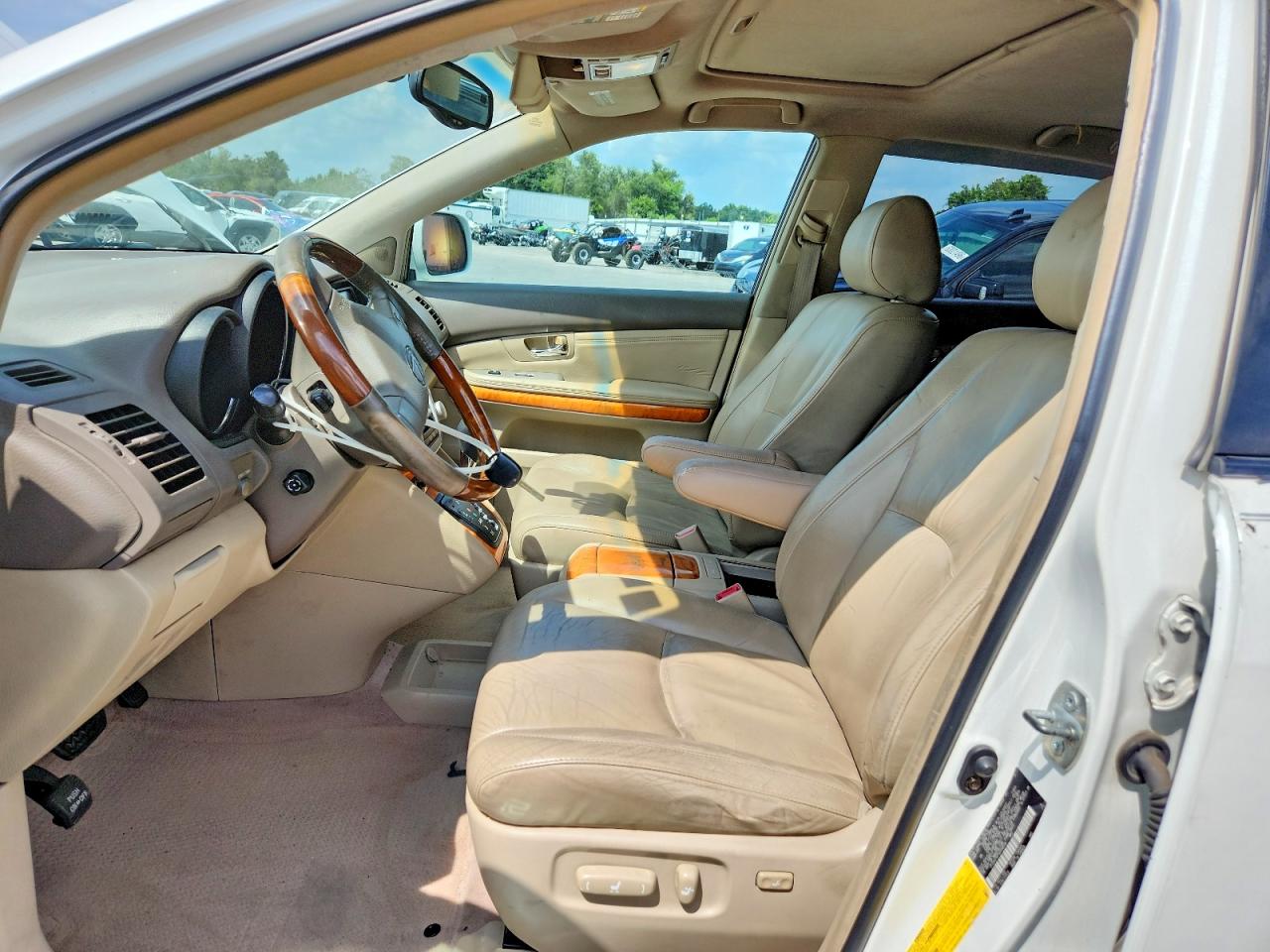 2004 Lexus Rx 330 White vin: 2T2HA31U74C036519