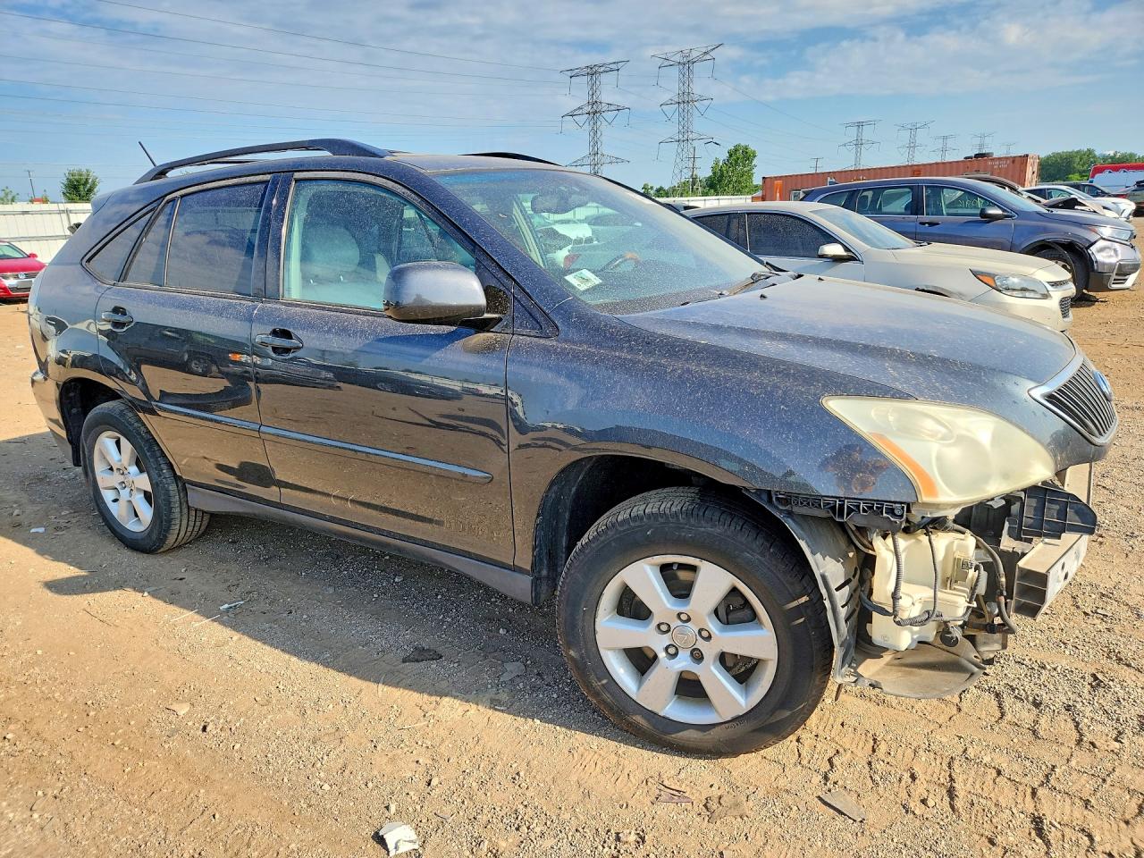 2005 Lexus Rx 330 Серый vin: 2T2HA31U75C059381