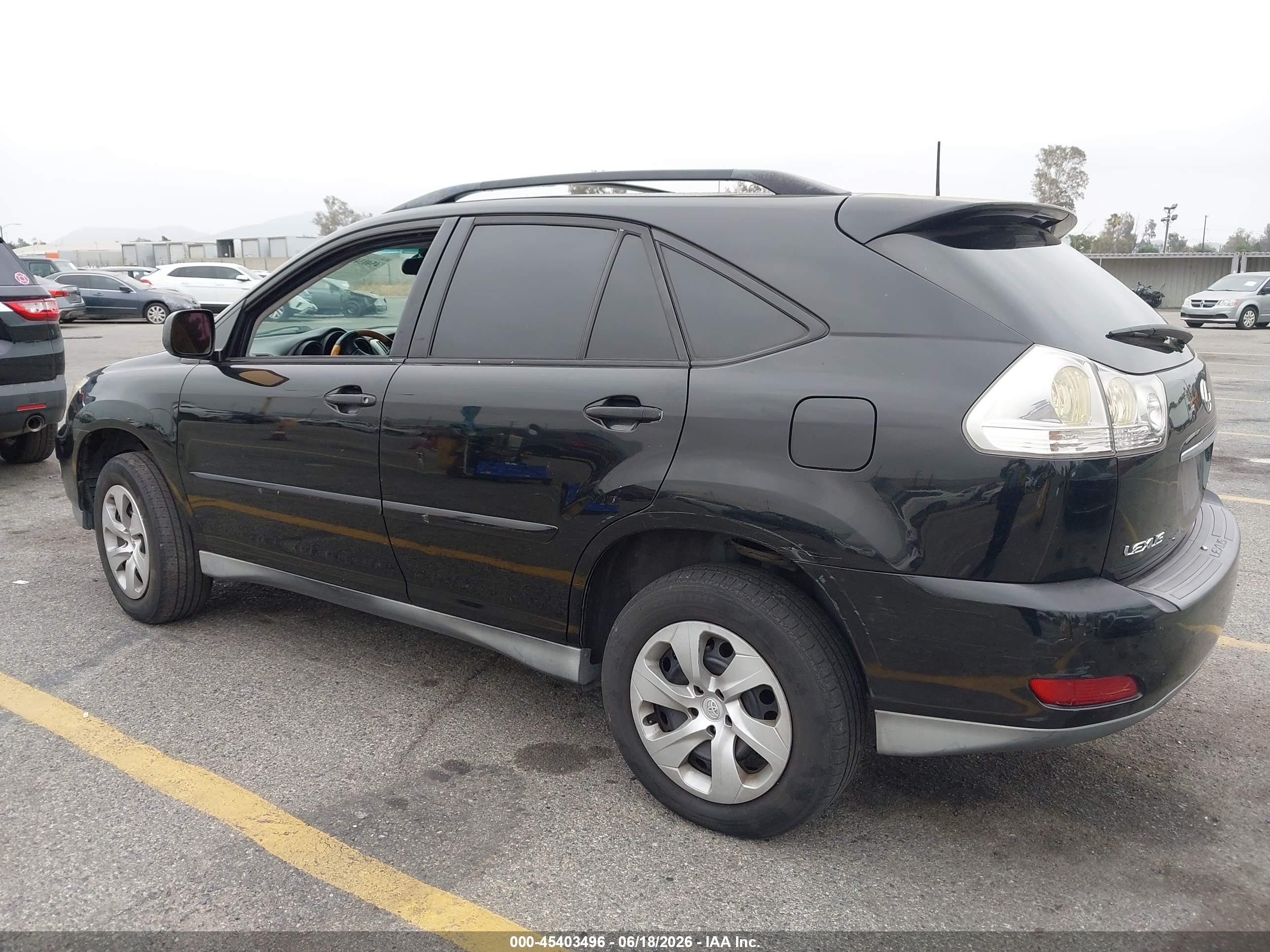 2005 Lexus Rx 330   Black vin: 2T2HA31U75C078853