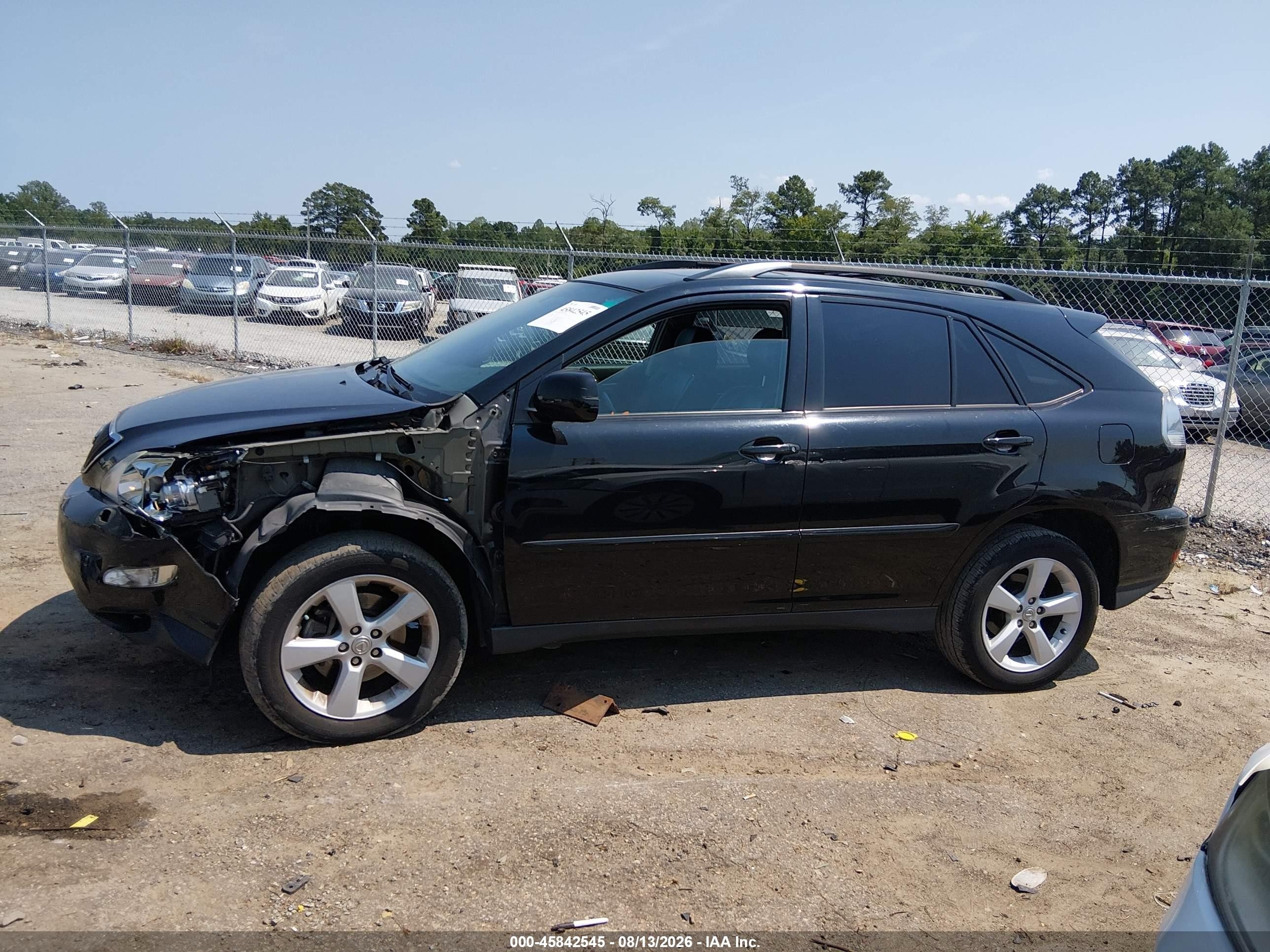2006 Lexus Rx 330   Black vin: 2T2HA31U76C091524