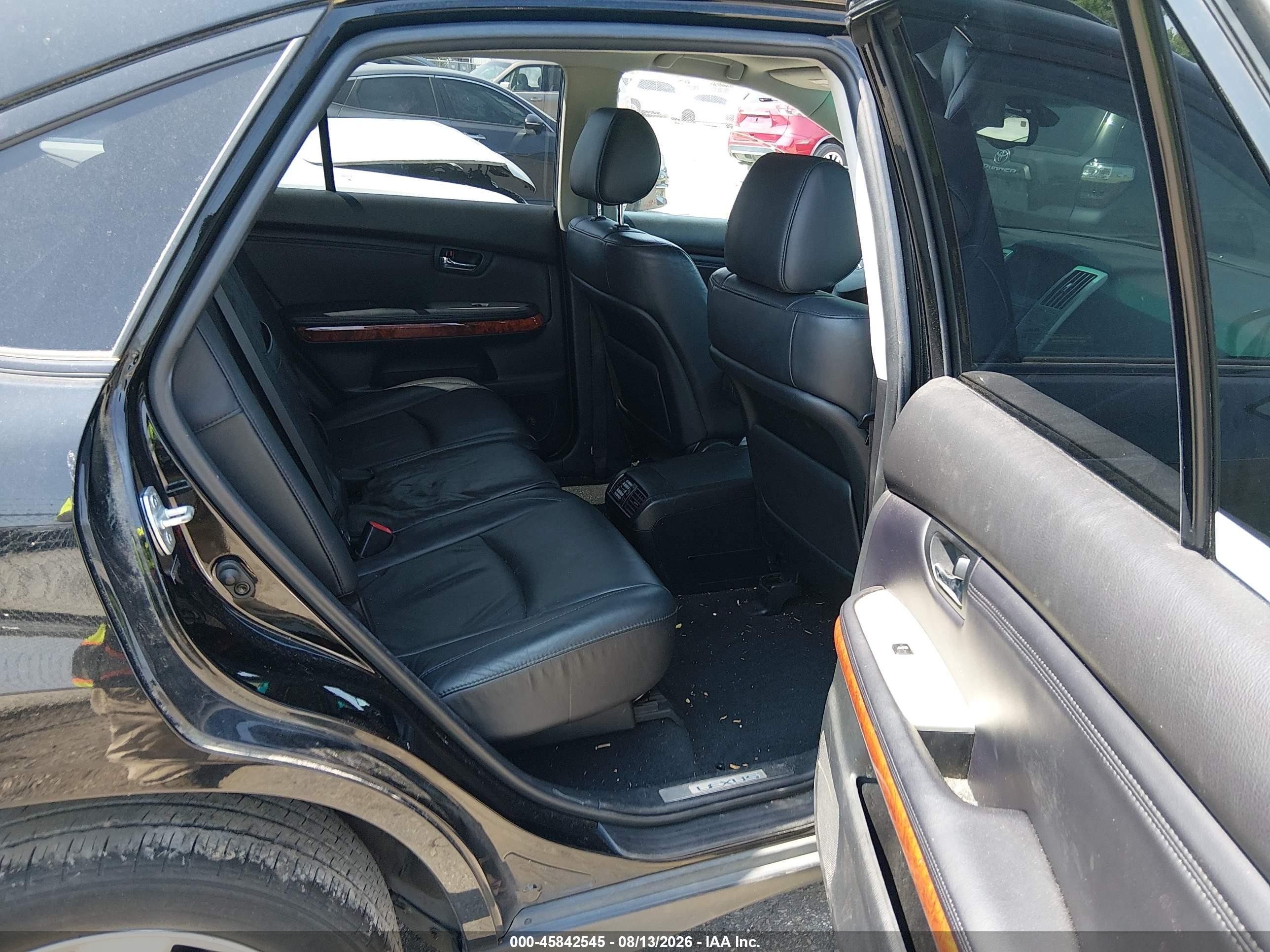 2006 Lexus Rx 330   Black vin: 2T2HA31U76C091524