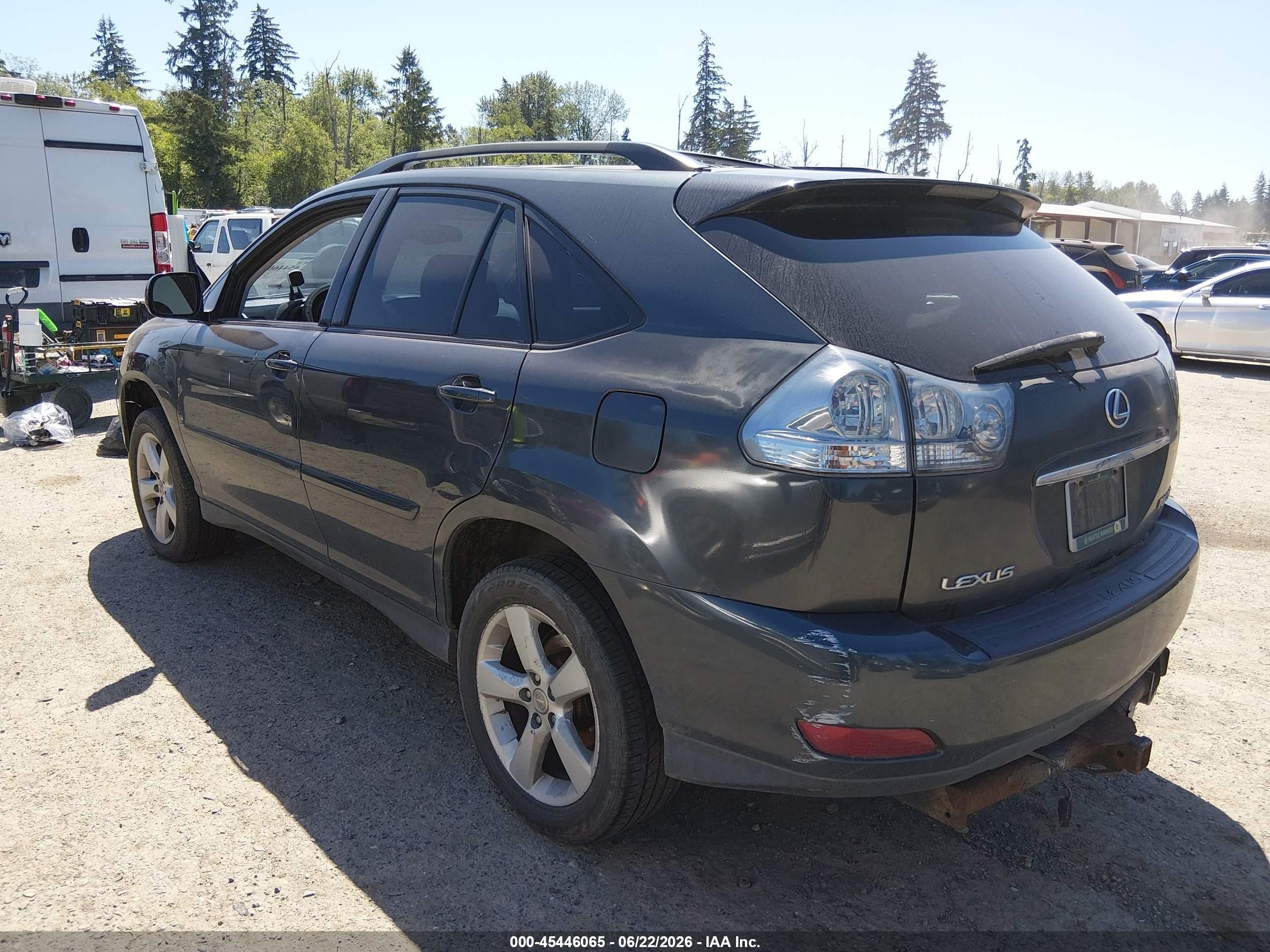 2006 Lexus Rx 330   Dark Blue vin: 2T2HA31U76C099459