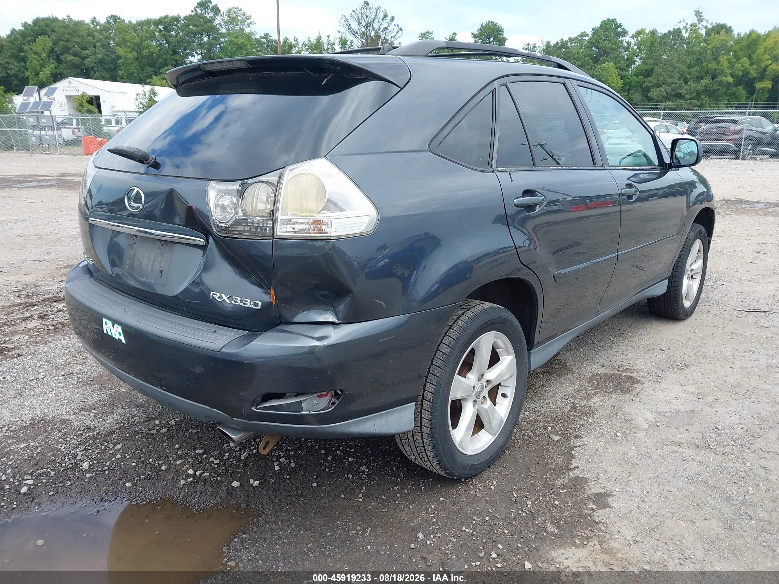 2006 Lexus Rx 330 Серый vin: 2T2HA31U76C100027
