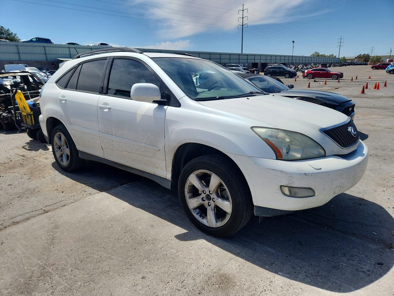 2006 Lexus Rx 330 White vin: 2T2HA31U76C100318