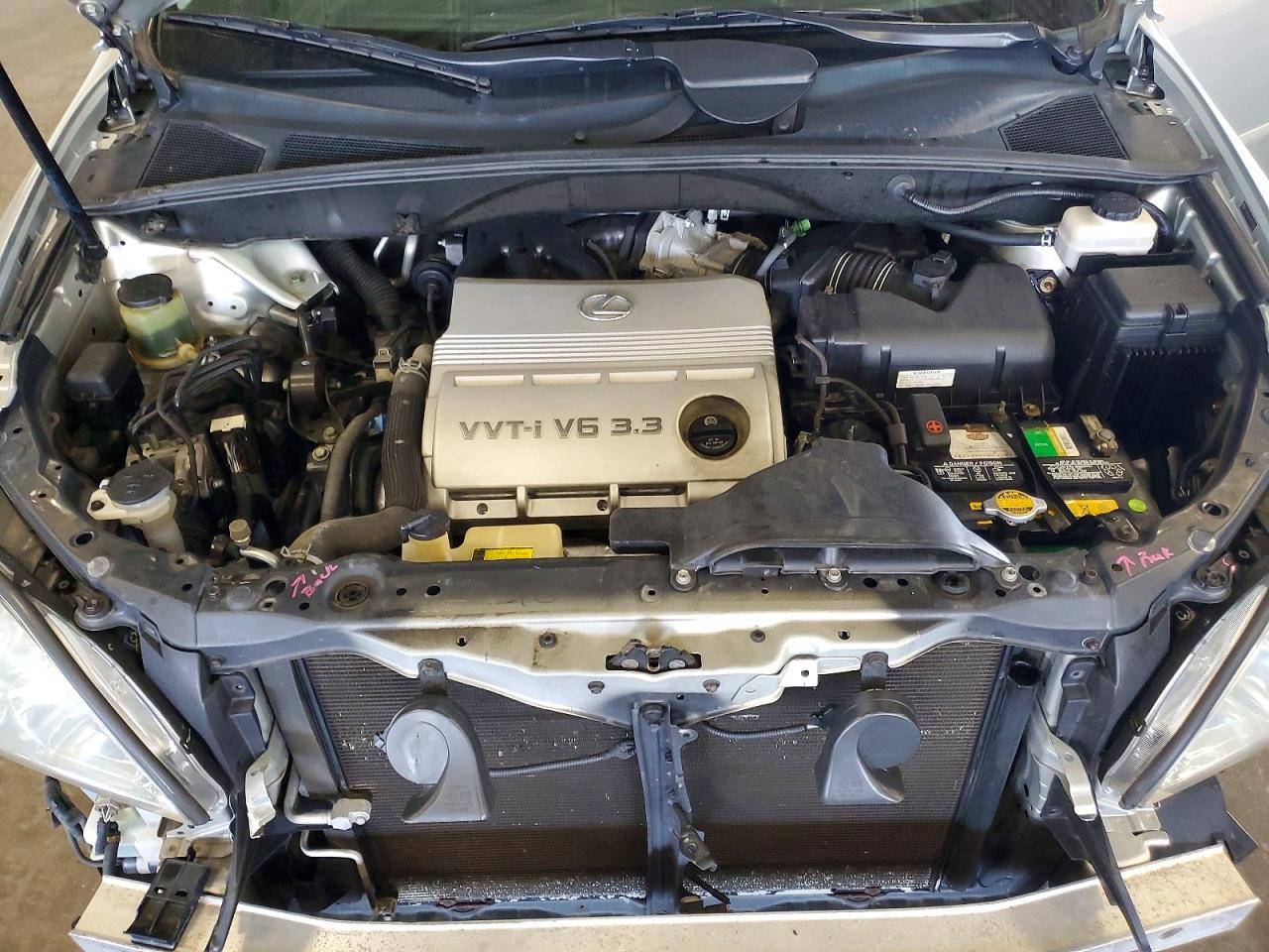 2006 Lexus Rx 330 Серебряный vin: 2T2HA31U76C107950