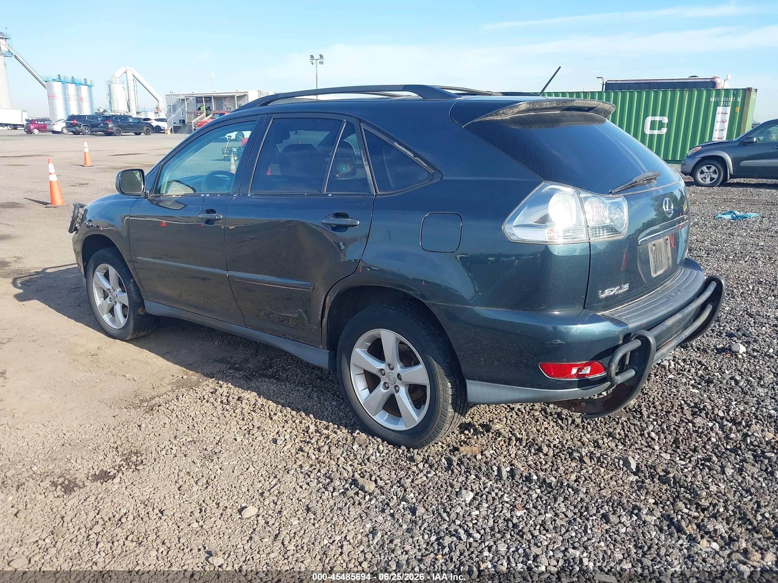 2004 Lexus Rx 330   Gray vin: 2T2HA31U84C010740