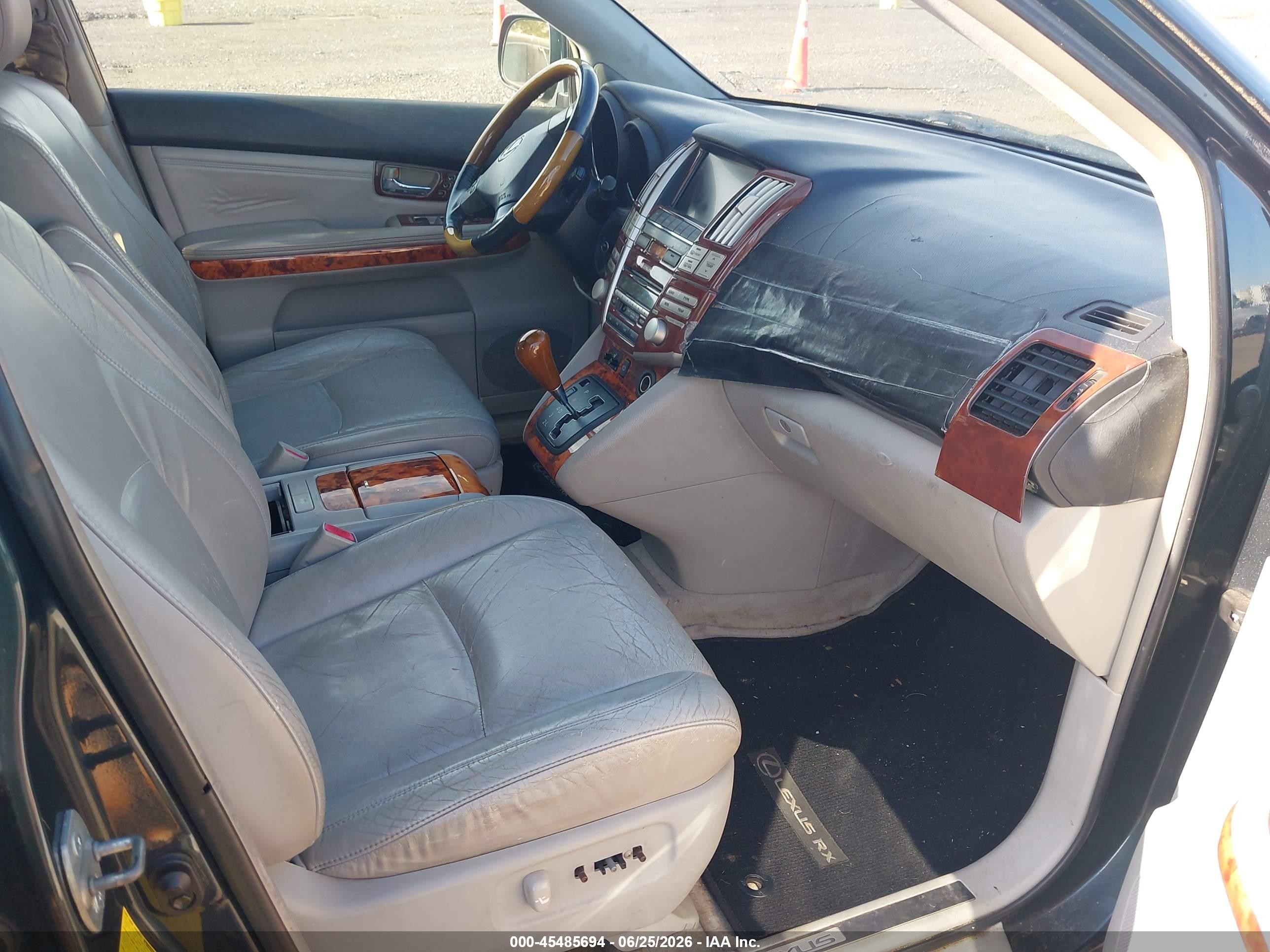 2004 Lexus Rx 330   Gray vin: 2T2HA31U84C010740