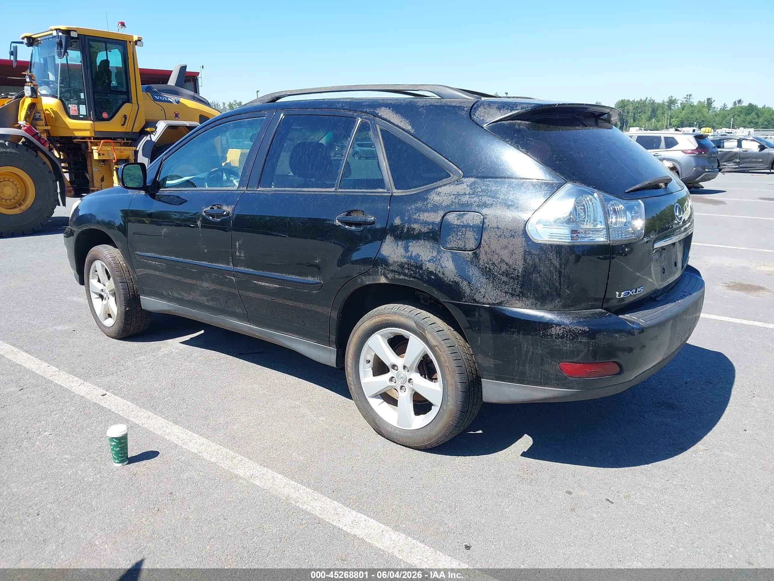 2004 Lexus Rx 330   Черный vin: 2T2HA31U84C015744