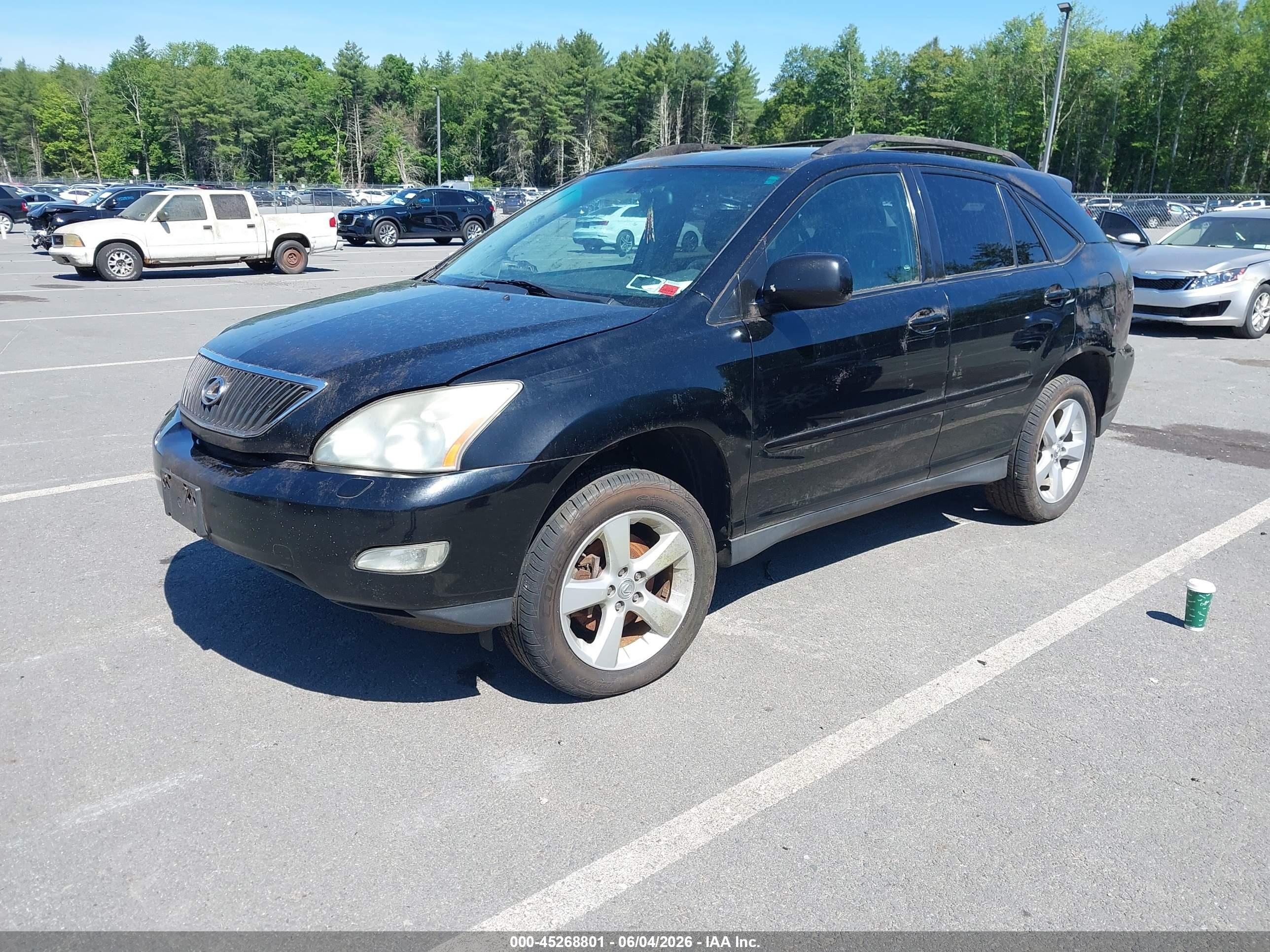 2004 Lexus Rx 330   Черный vin: 2T2HA31U84C015744