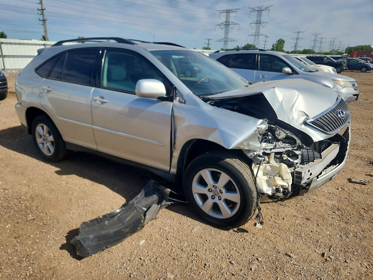 2004 Lexus Rx 330 Серебряный vin: 2T2HA31U84C019339