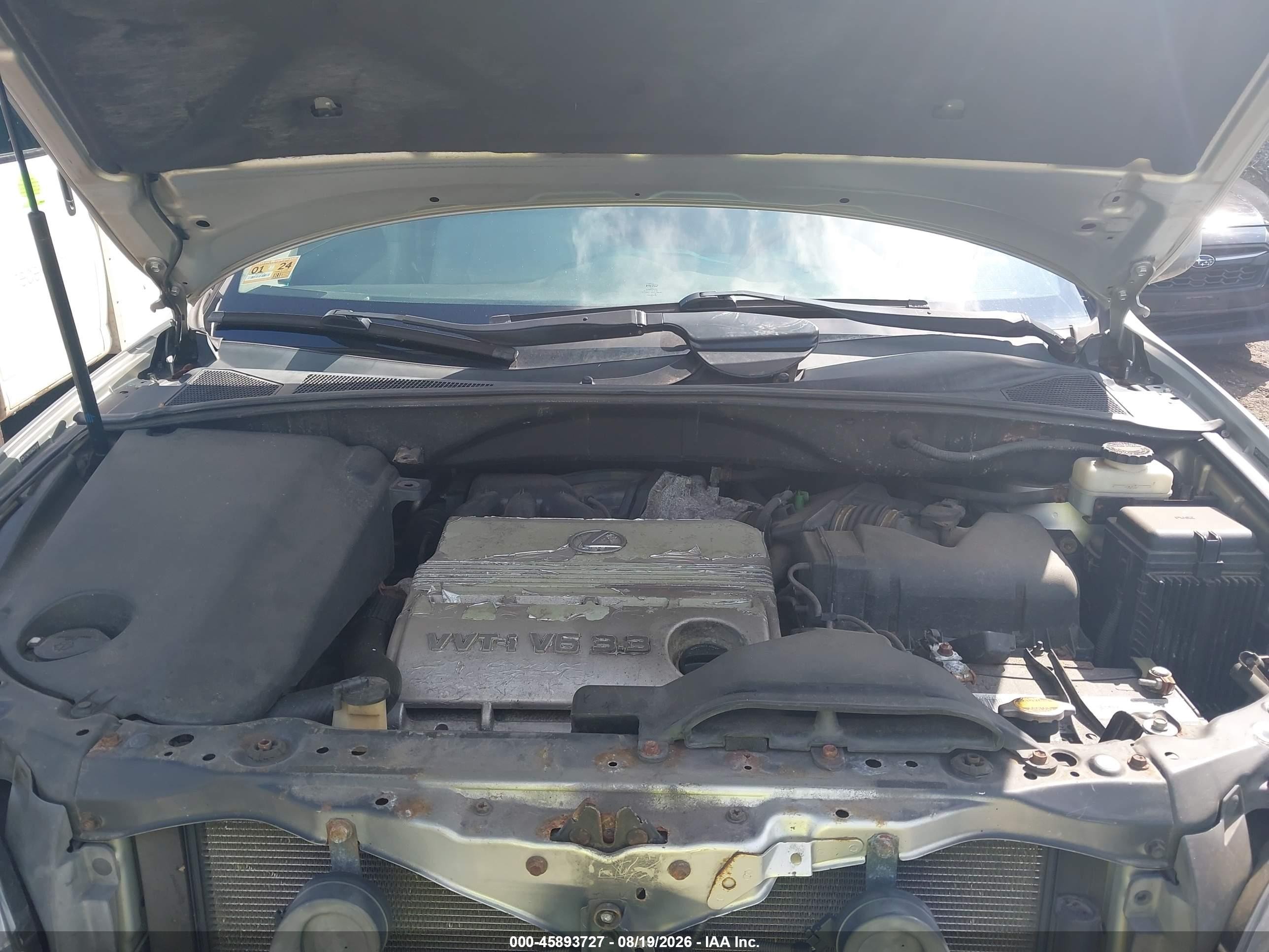 2004 Lexus Rx 330   Beige vin: 2T2HA31U84C024363