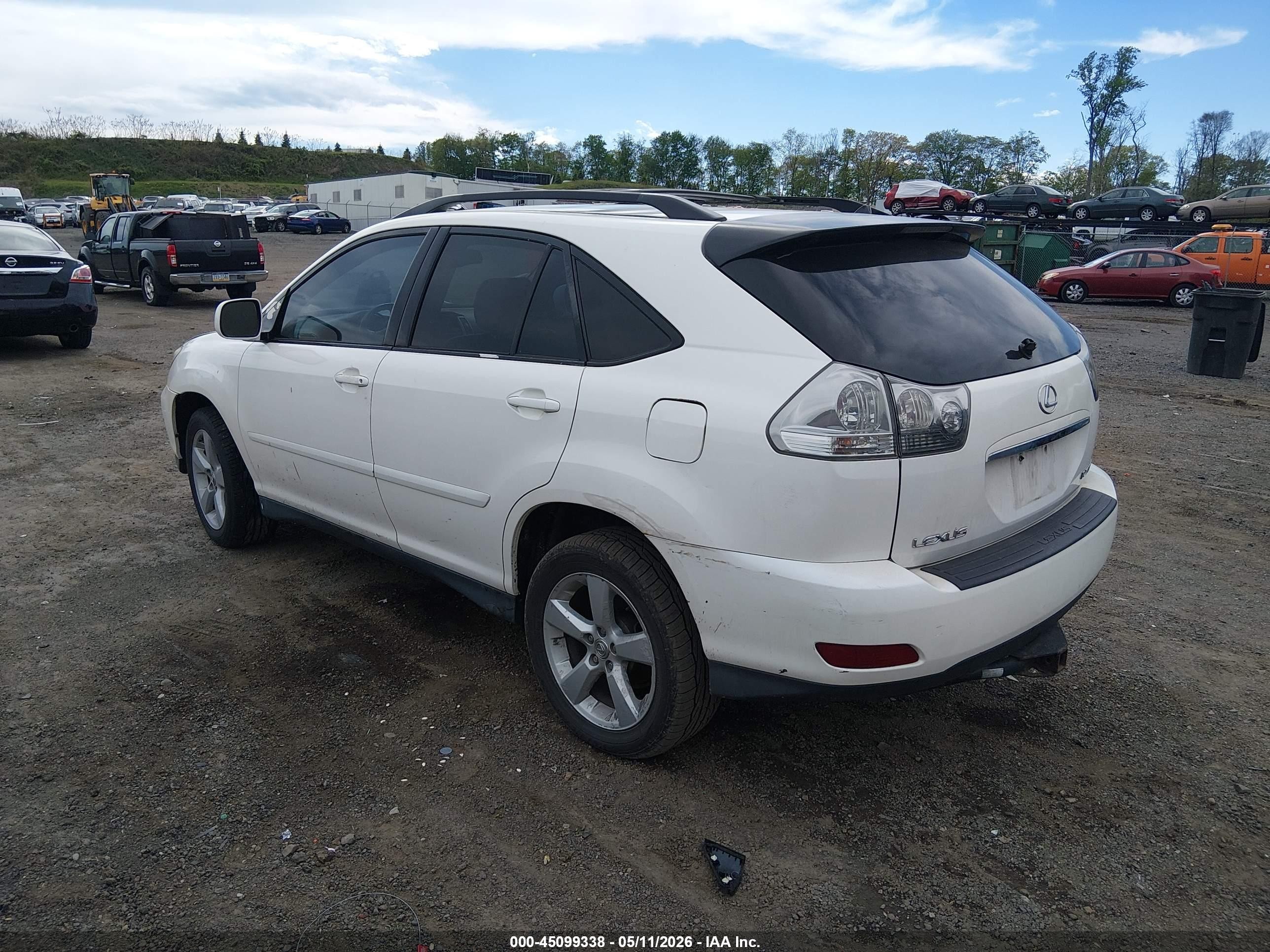 2004 Lexus Rx 330   White vin: 2T2HA31U84C027313