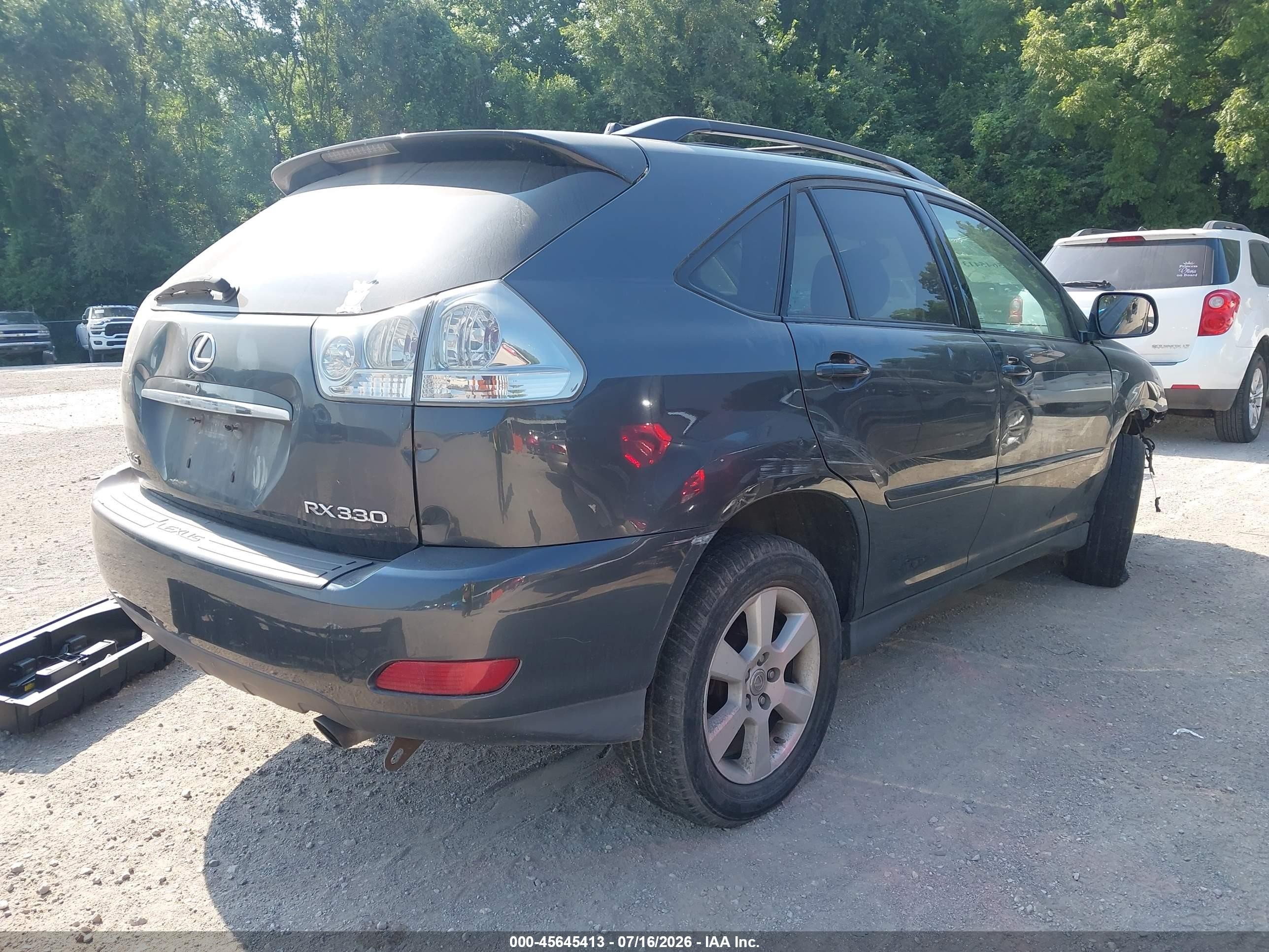 2004 Lexus Rx 330 Light Blue vin: 2T2HA31U84C027733
