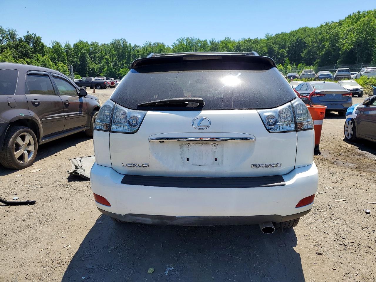 2004 Lexus Rx 330 White vin: 2T2HA31U84C028641