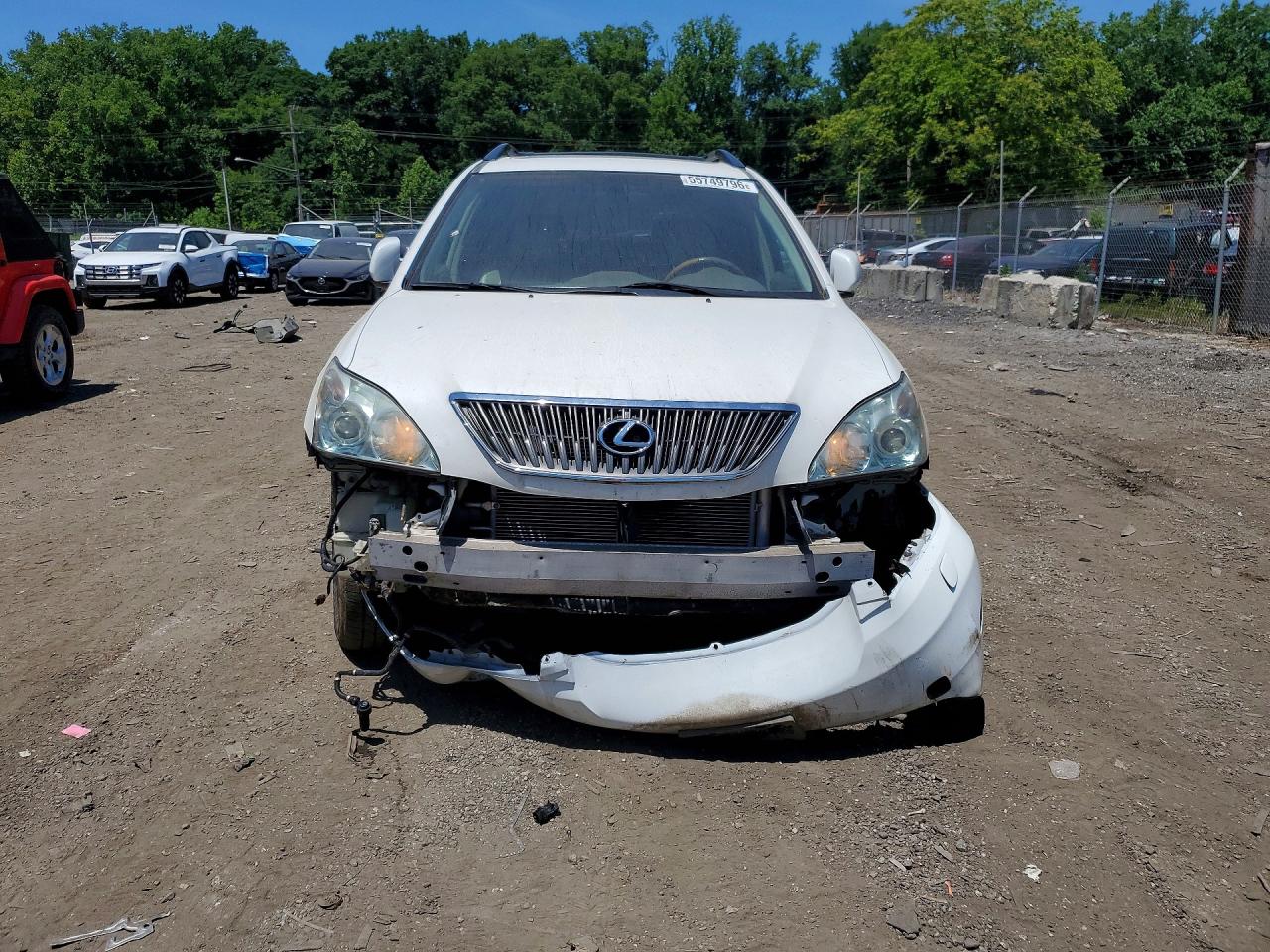 2004 Lexus Rx 330 White vin: 2T2HA31U84C028641