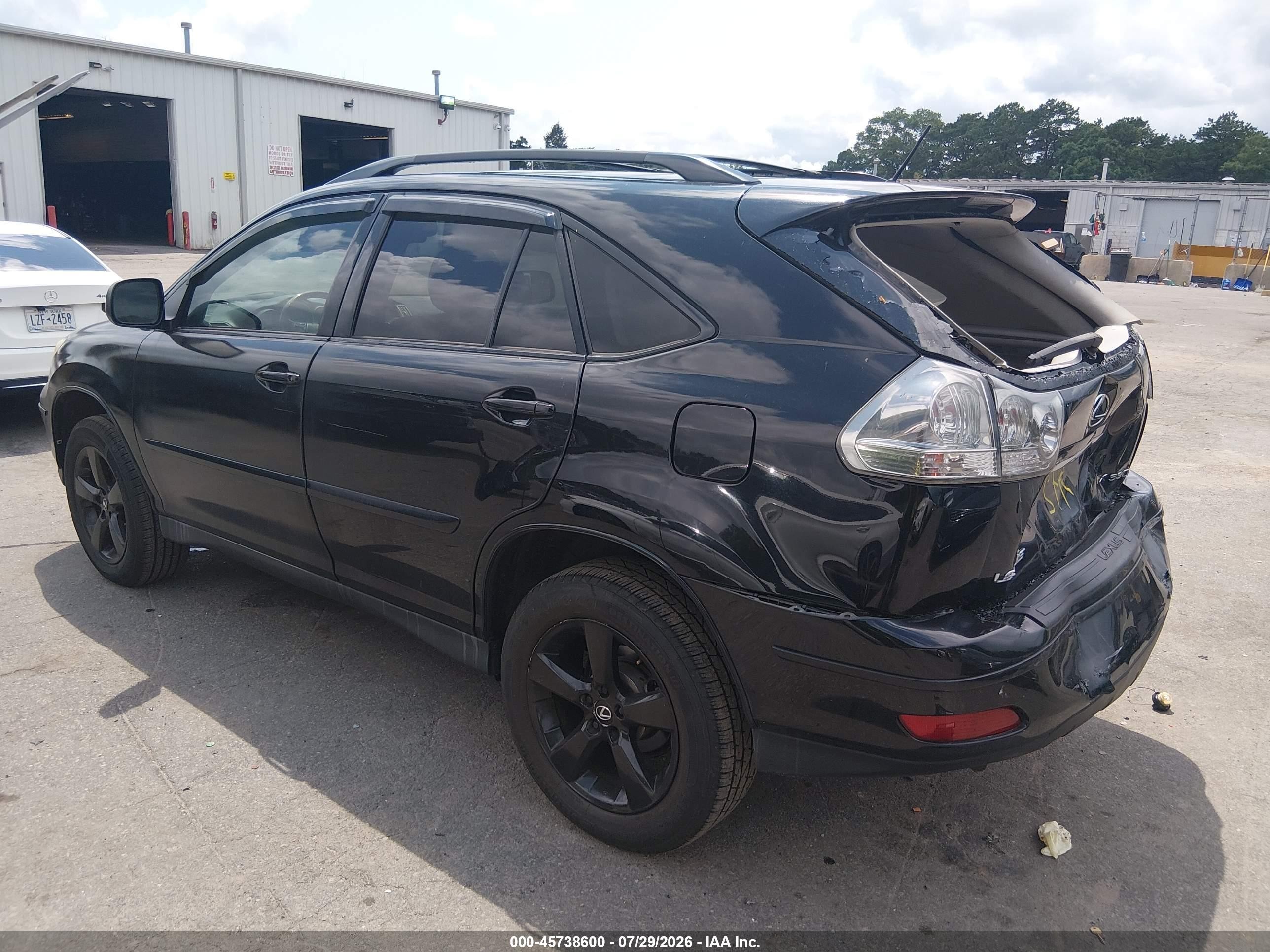 2005 Lexus Rx 330 Черный vin: 2T2HA31U85C040676