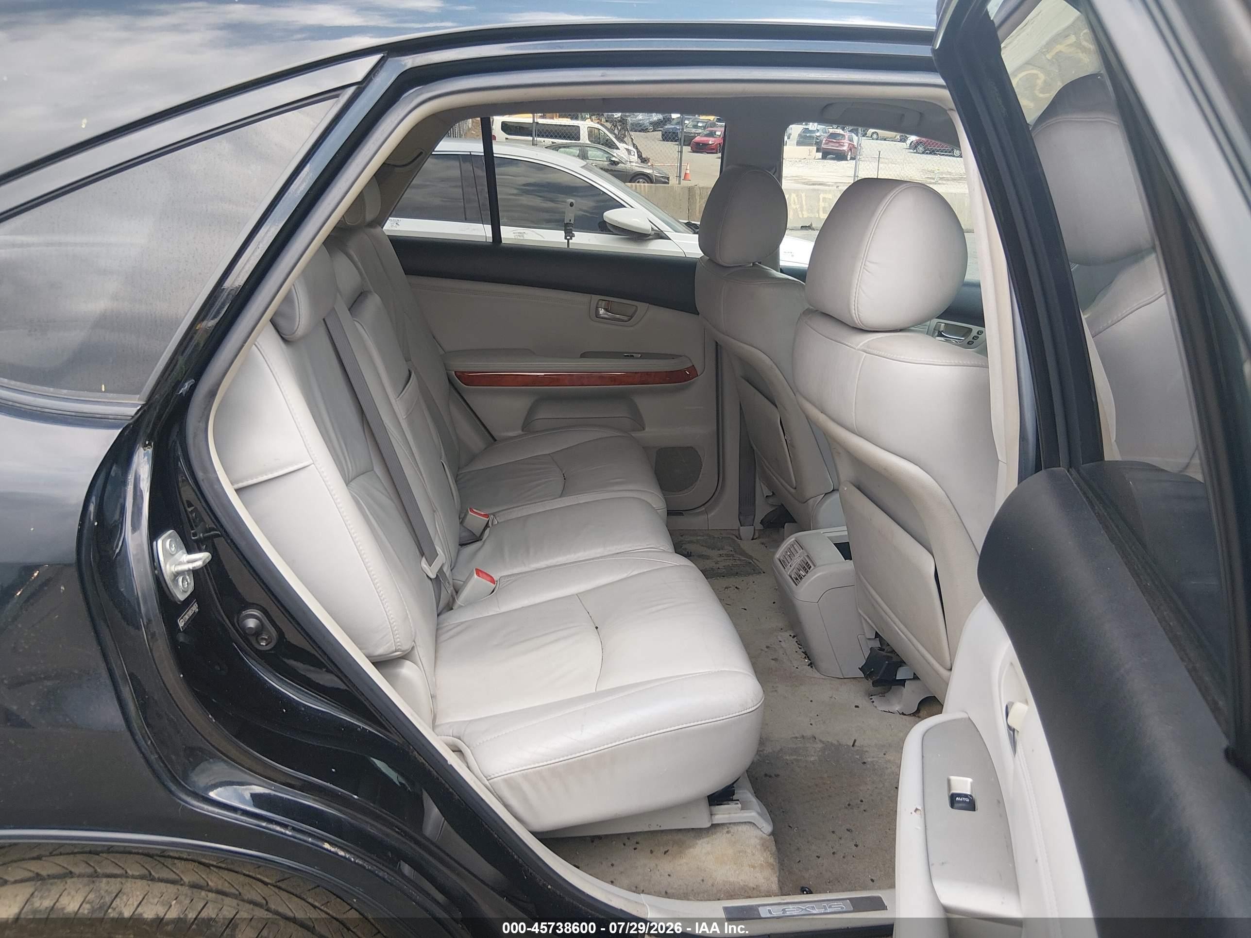 2005 Lexus Rx 330 Черный vin: 2T2HA31U85C040676