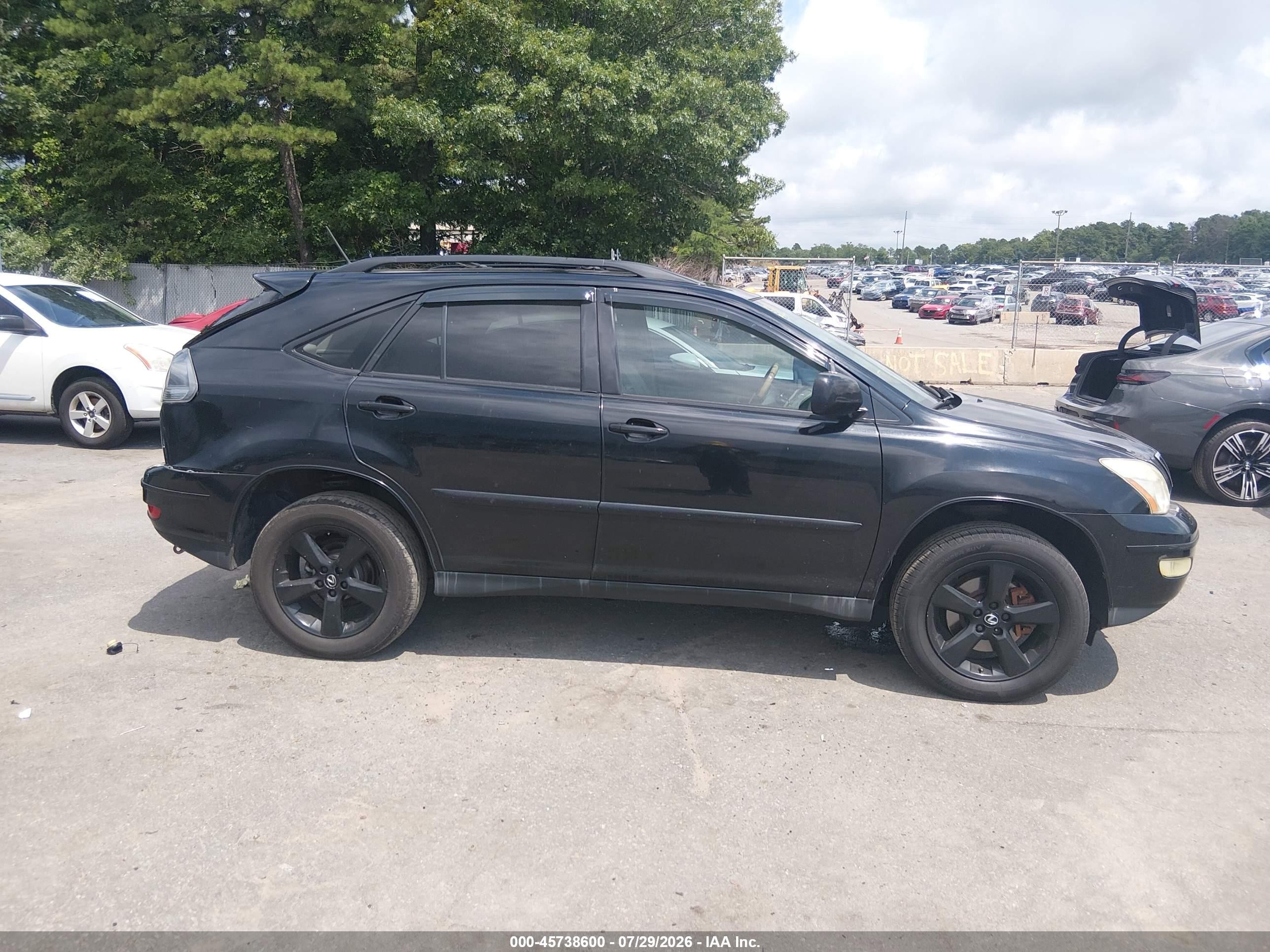 2005 Lexus Rx 330 Черный vin: 2T2HA31U85C040676