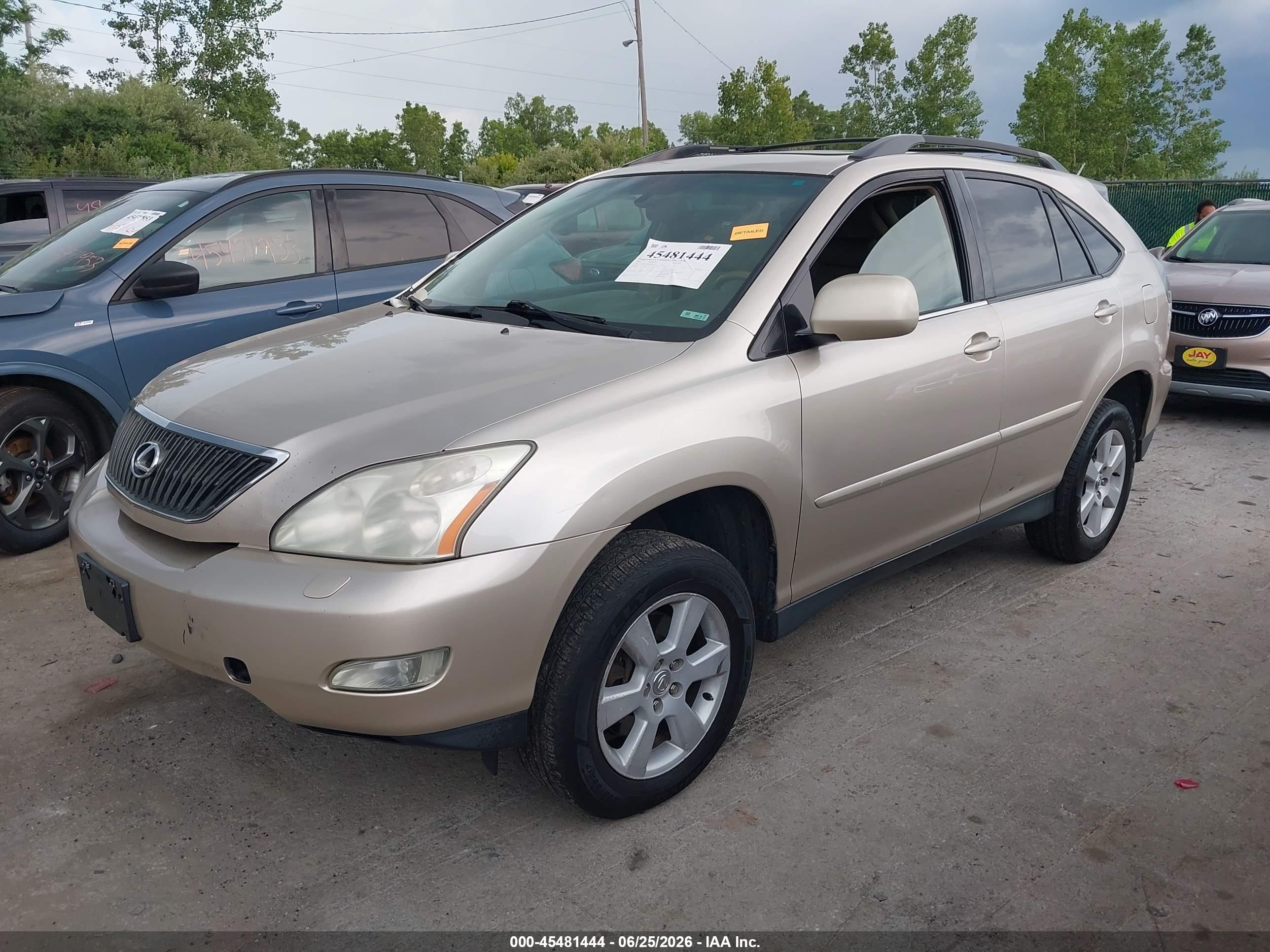 2005 Lexus Rx 330   Gold vin: 2T2HA31U85C052634