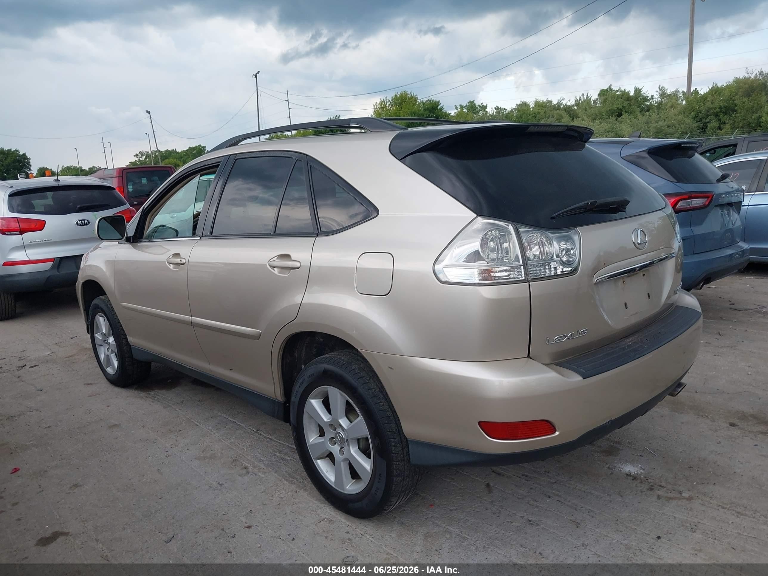 2005 Lexus Rx 330   Gold vin: 2T2HA31U85C052634