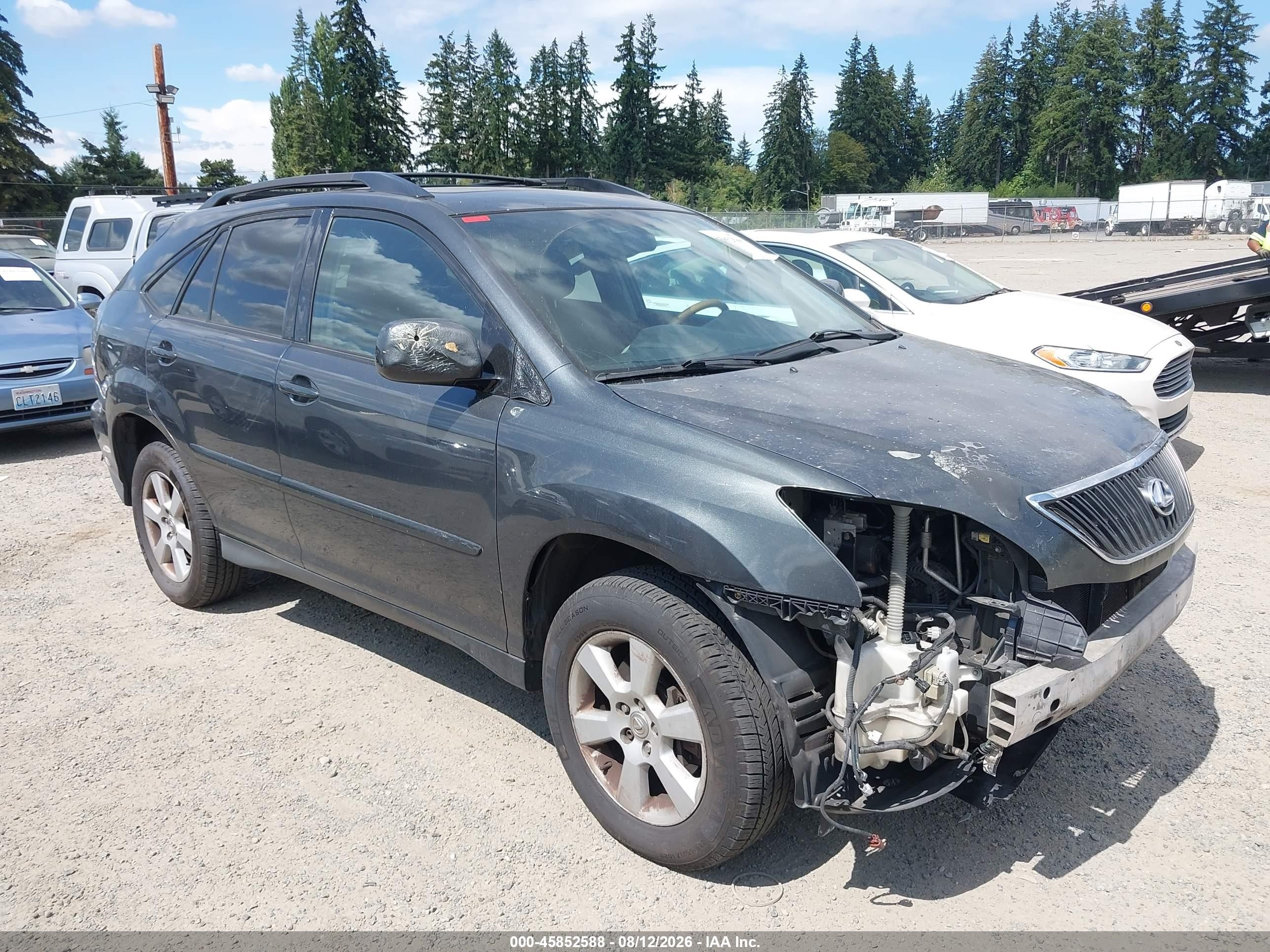 2005 Lexus Rx 330   Black vin: 2T2HA31U85C065562