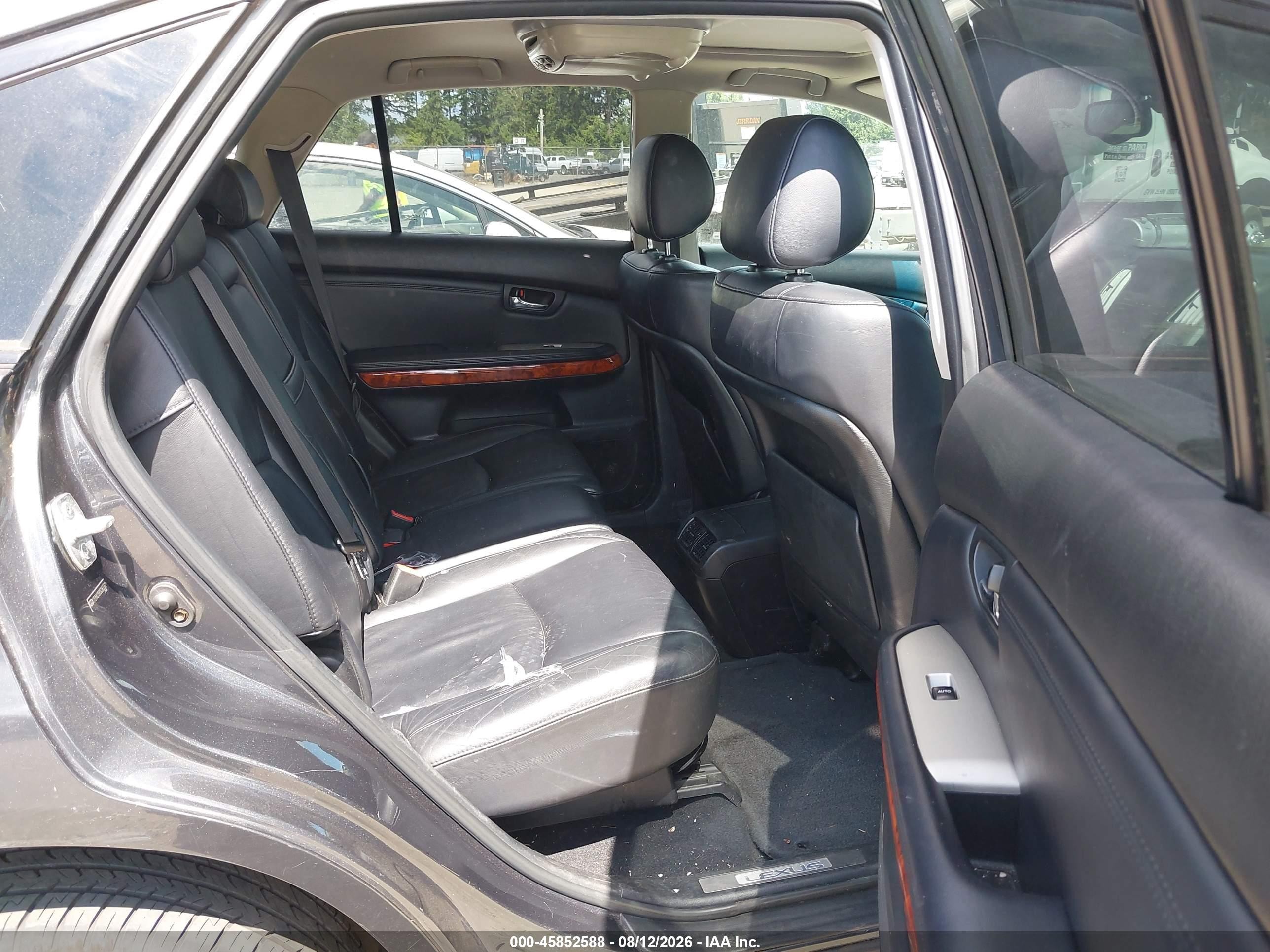 2005 Lexus Rx 330   Black vin: 2T2HA31U85C065562