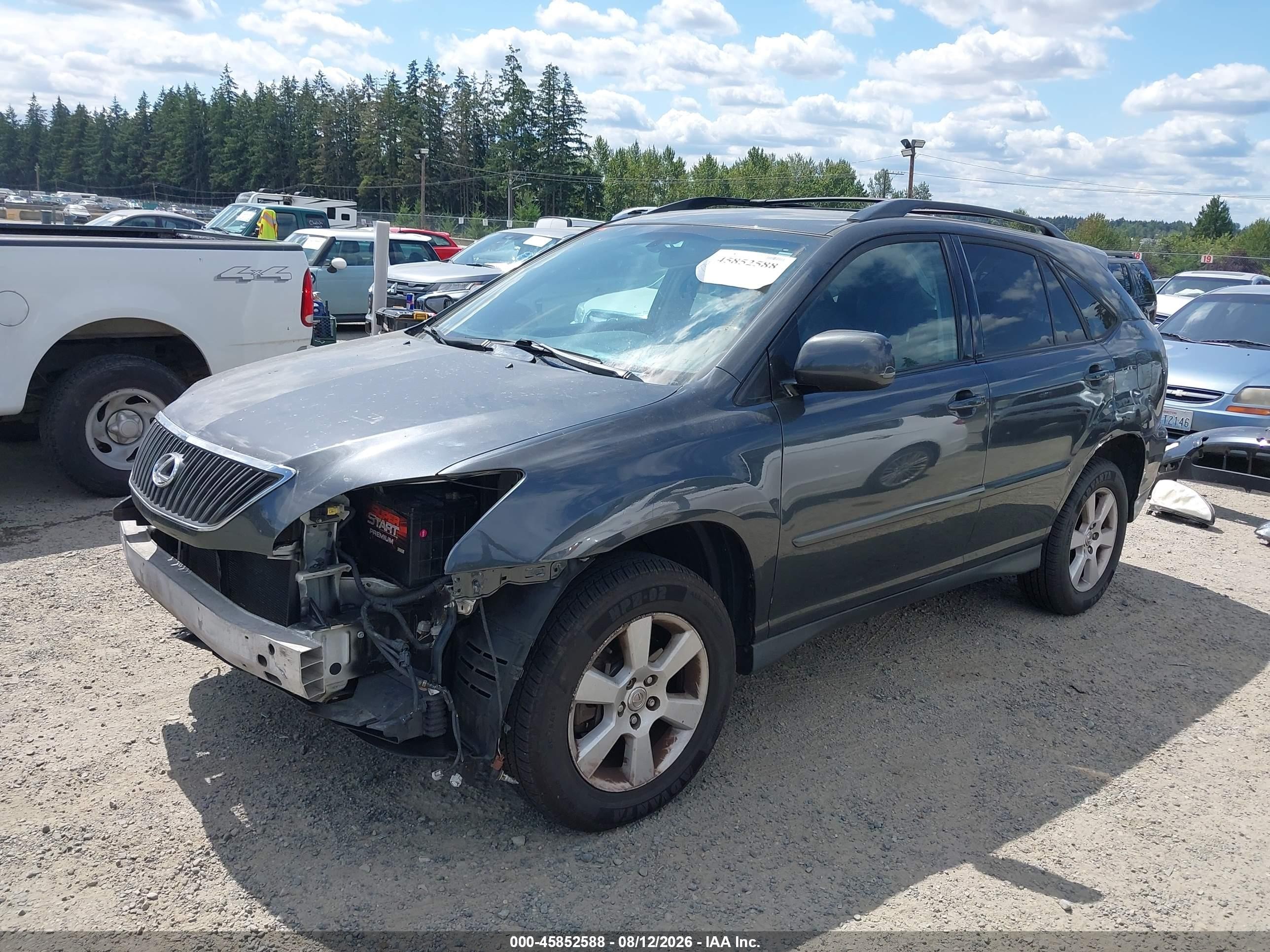 2005 Lexus Rx 330   Black vin: 2T2HA31U85C065562