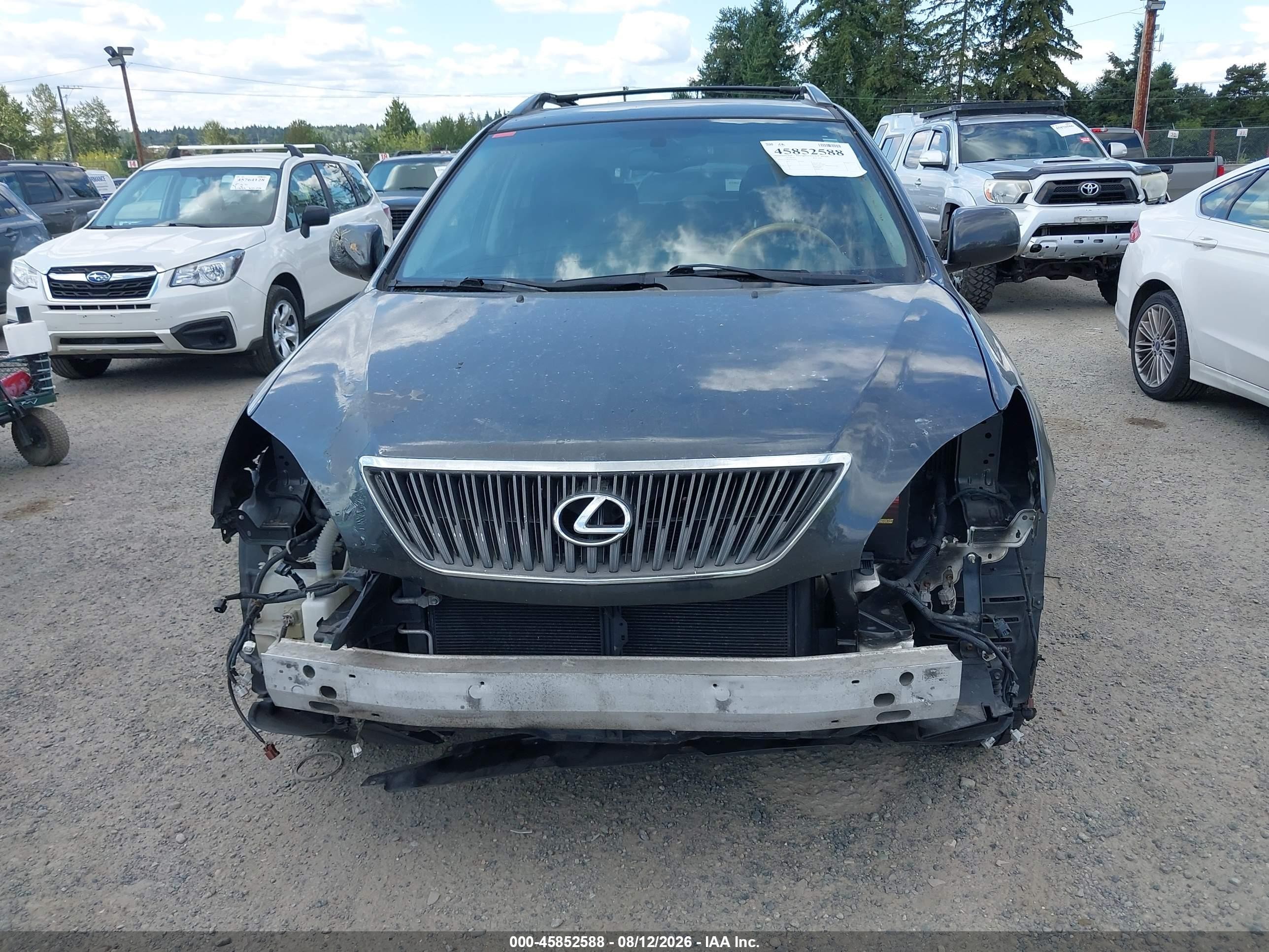 2005 Lexus Rx 330   Black vin: 2T2HA31U85C065562